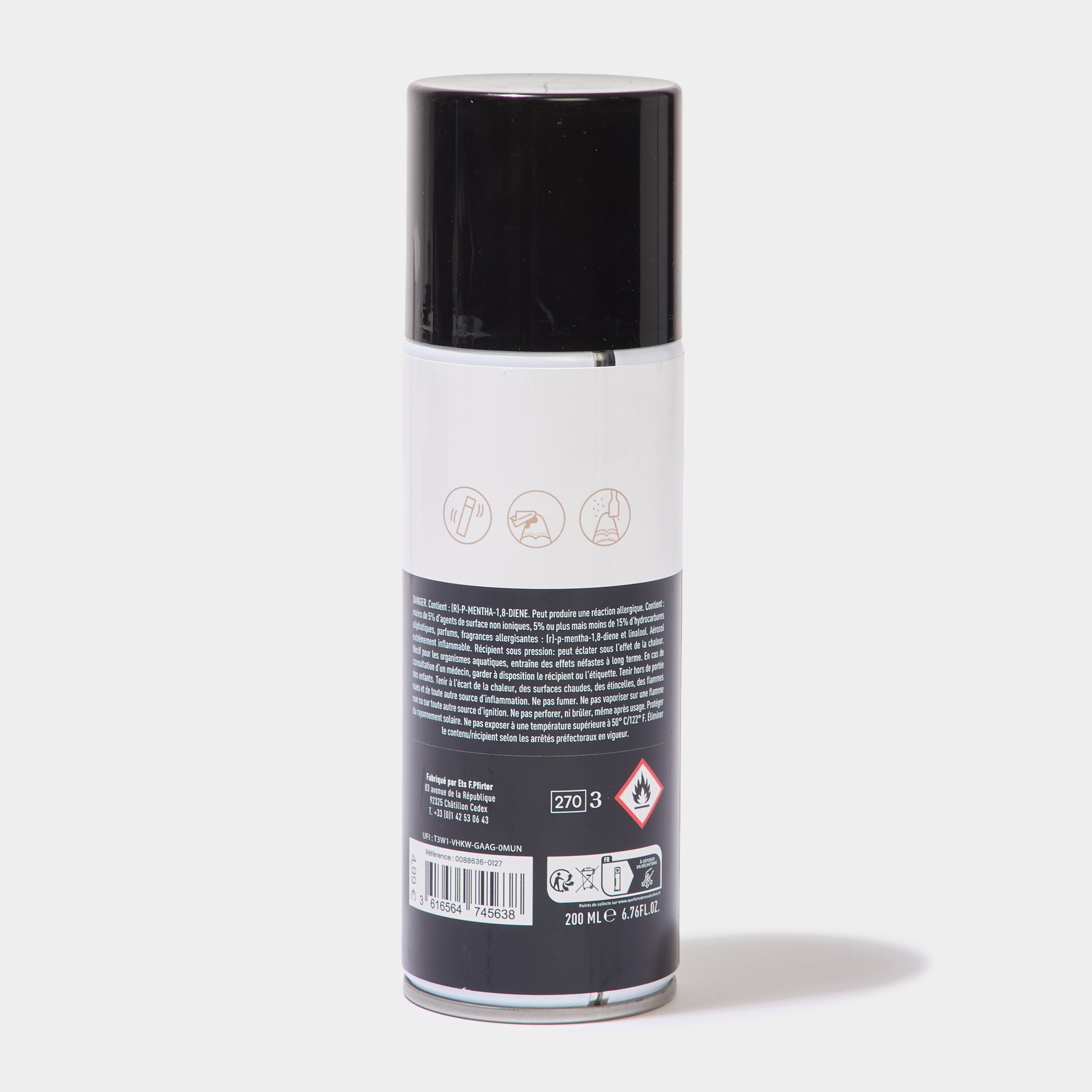 bombe mousse nettoyante 200 ml multicolore mixte Bombe mousse nettoyante 200 ml multicolore mixte