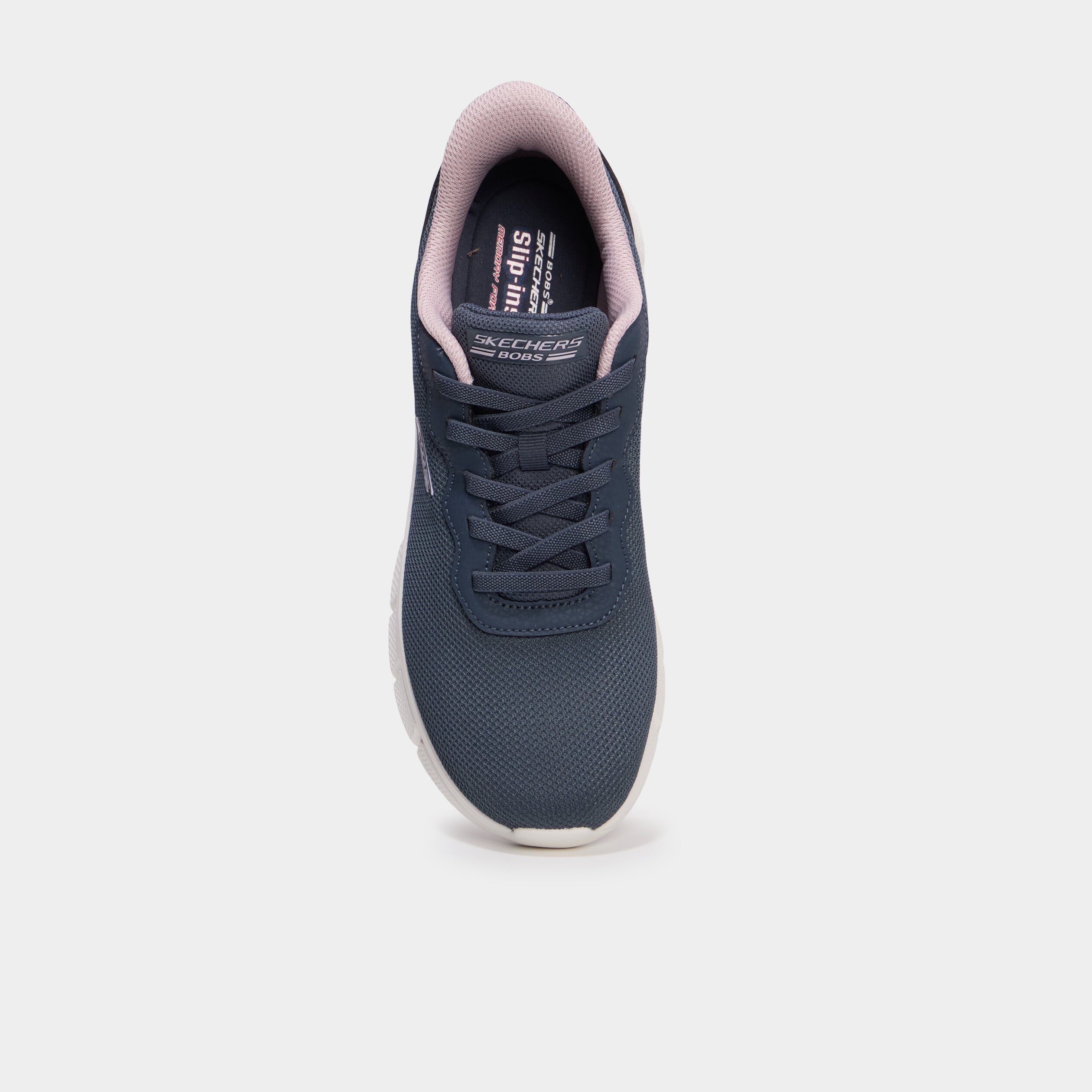 Baskets running lacets &eacute;lastiqu&eacute;s gris femme