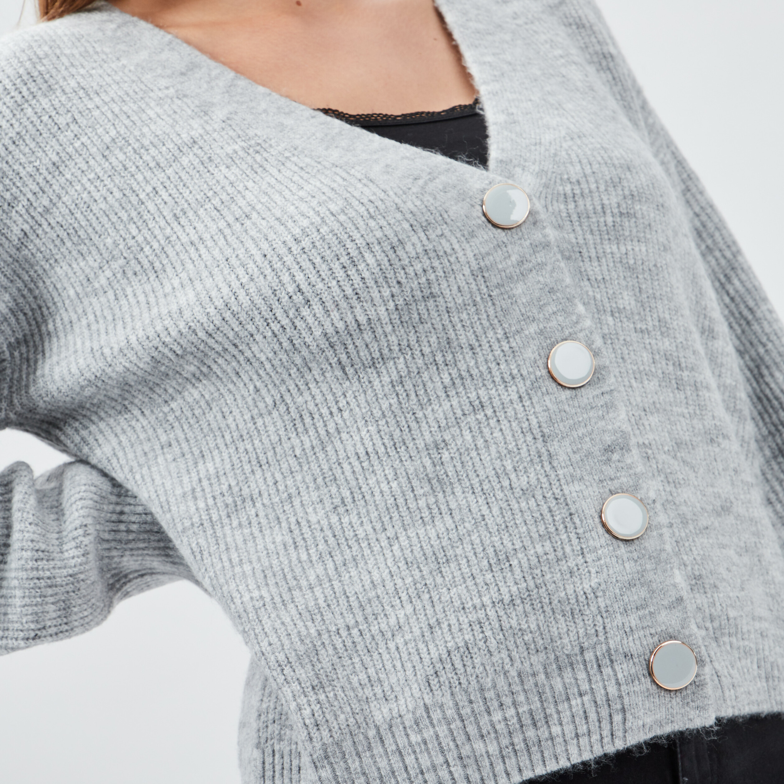 Gilet en fausse fourrure vintage y2k sherpa manches faux cuir daim crème S/M