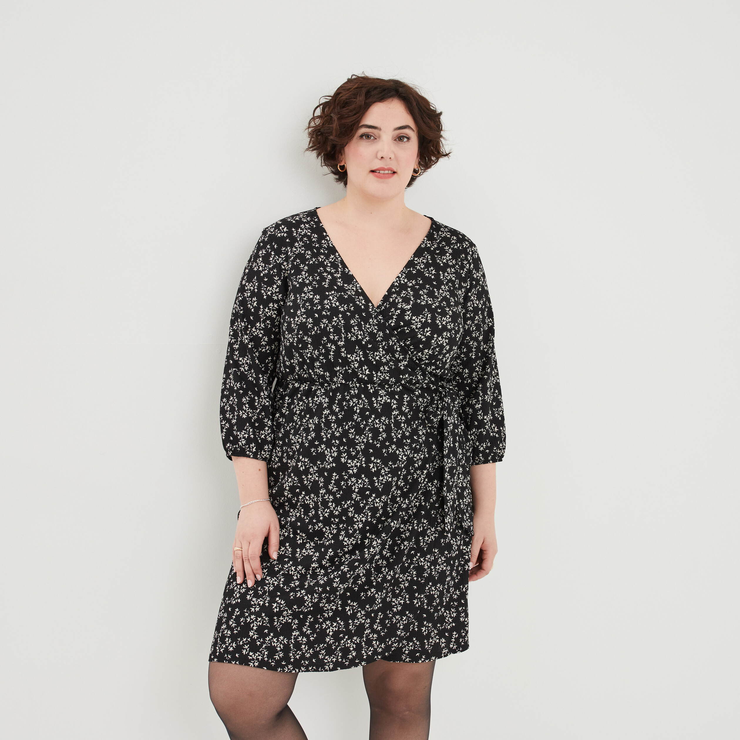 Robe portefeuille on sale grande taille