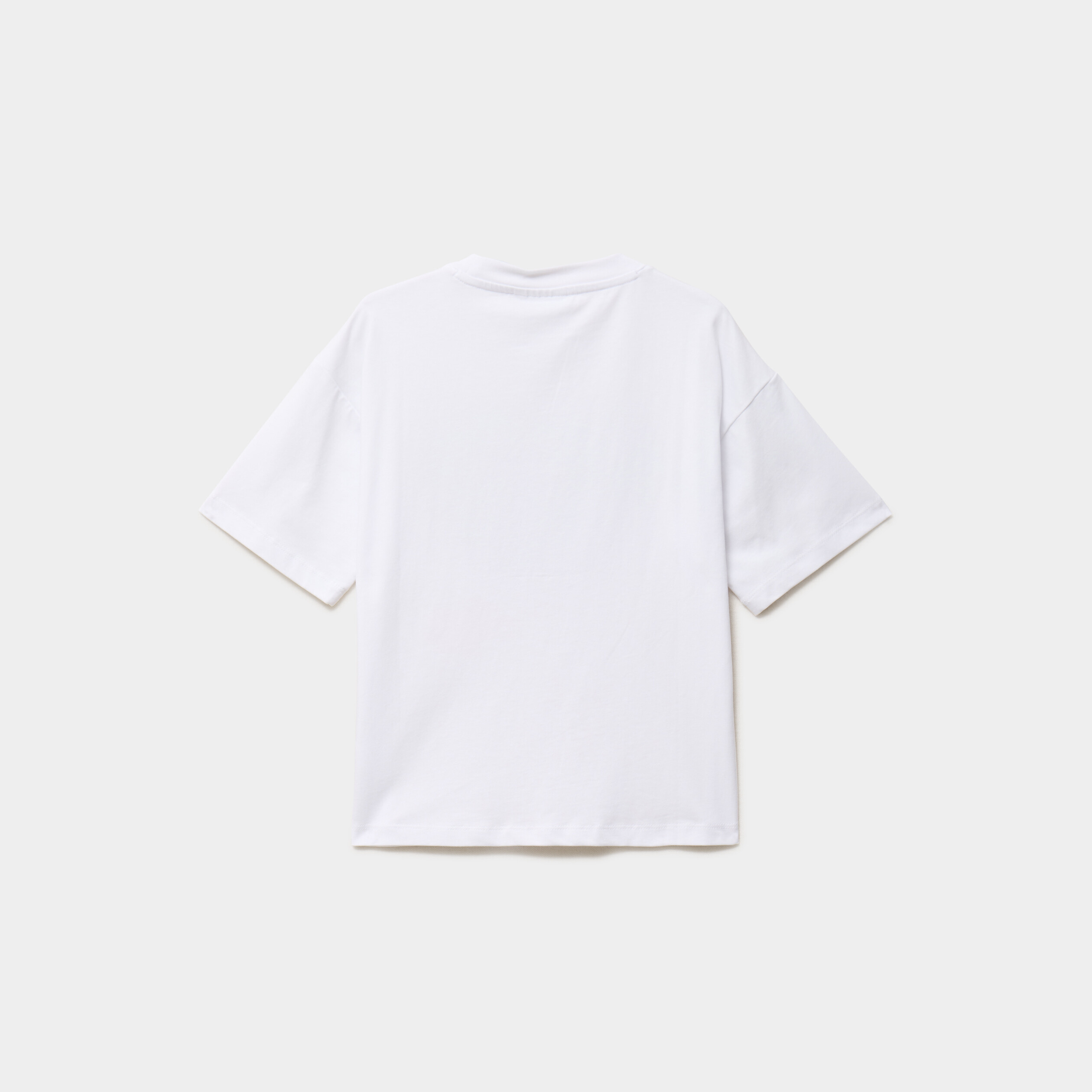 T-shirt relax coton Jennie Ruby blanc fille