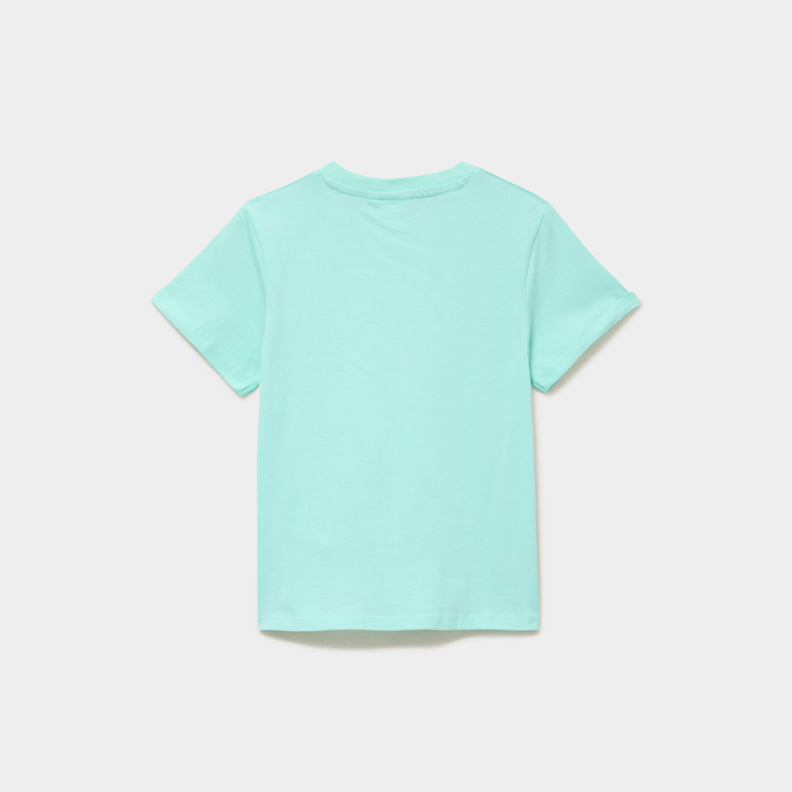 T-shirt coton manches courtes Minnie vert clair fille