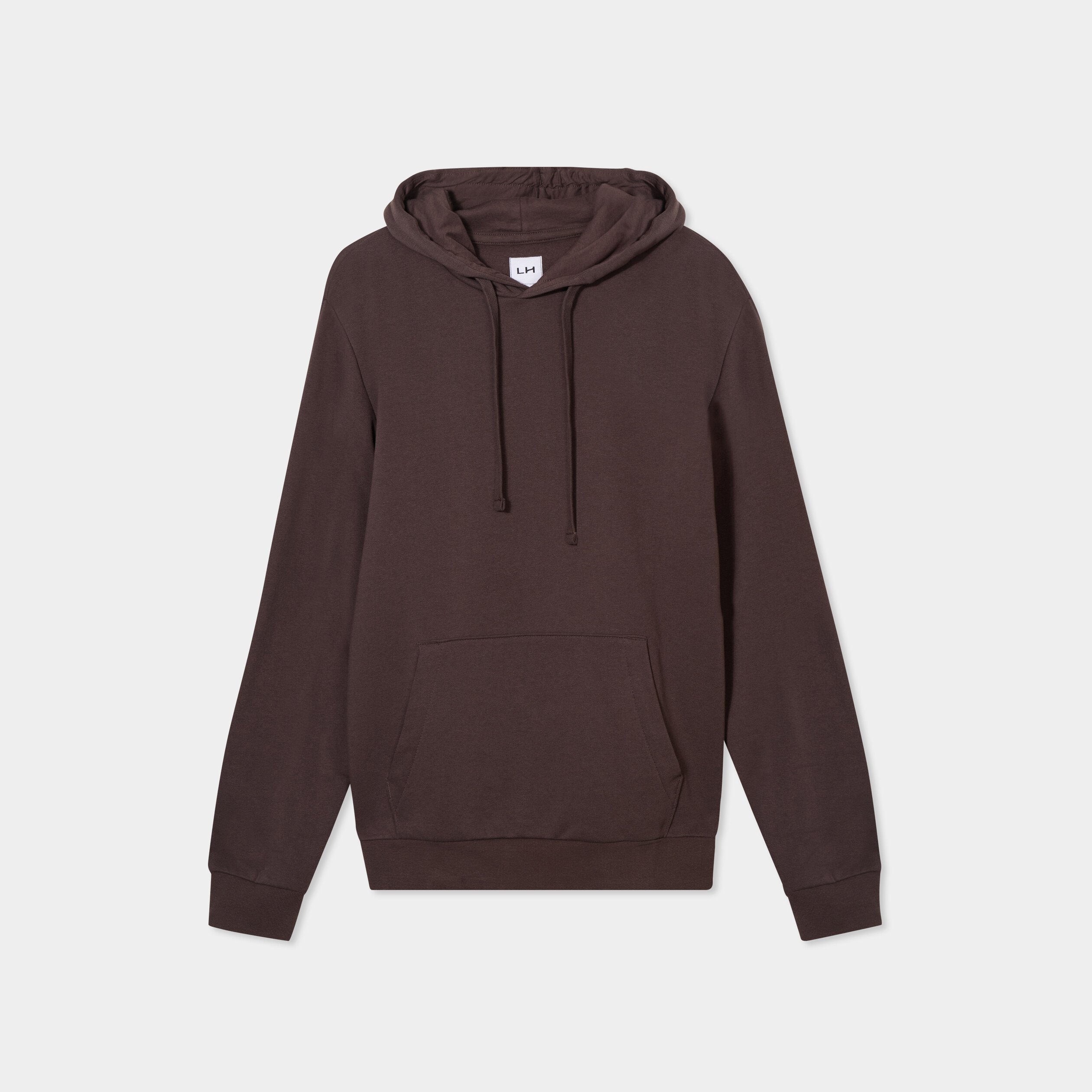 sweat molleton a capuche hoodie marron fonce homme Sweat molleton à capuche hoodie marron foncé homme