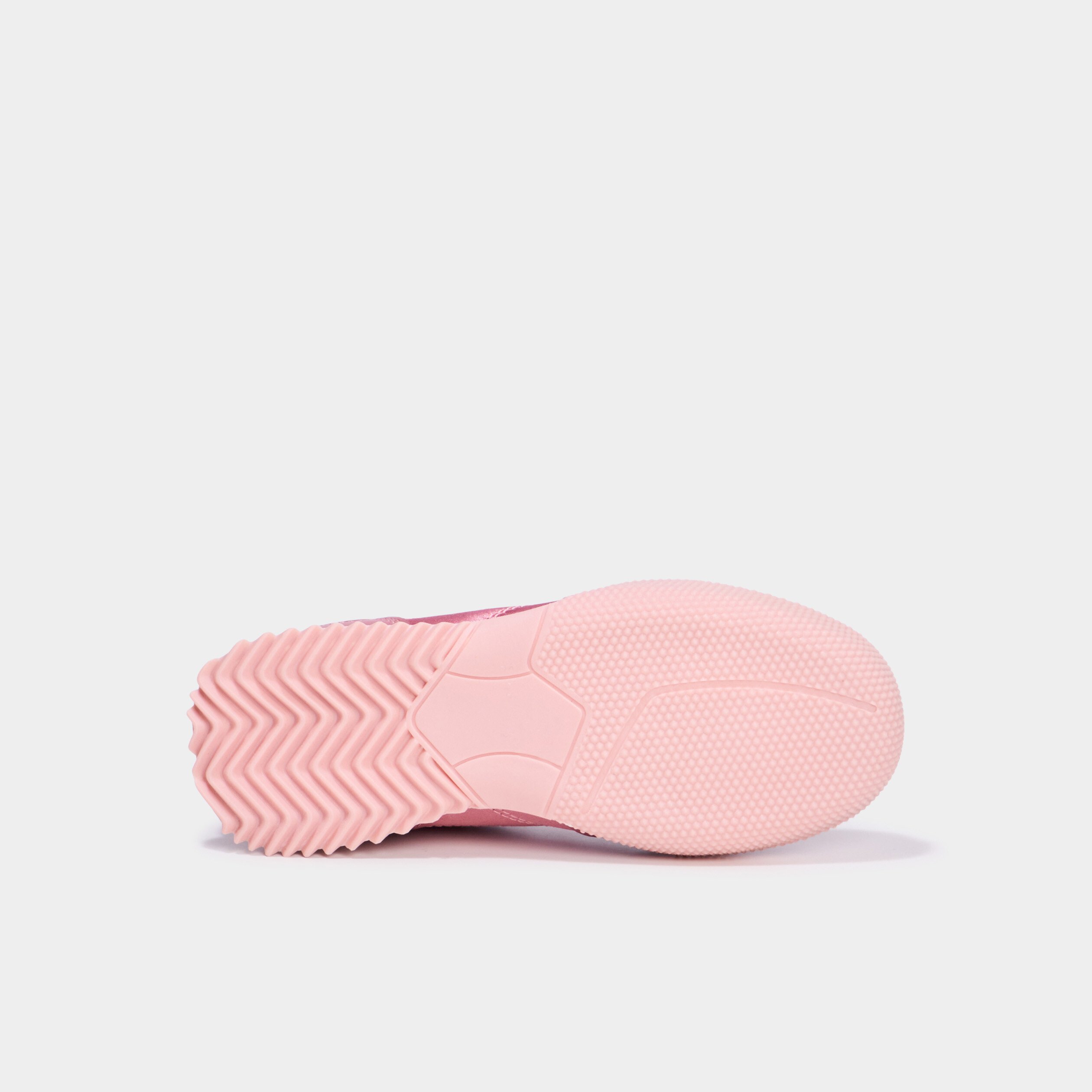 tennis basses effet satin rose fille Tennis basses effet satin rose fille