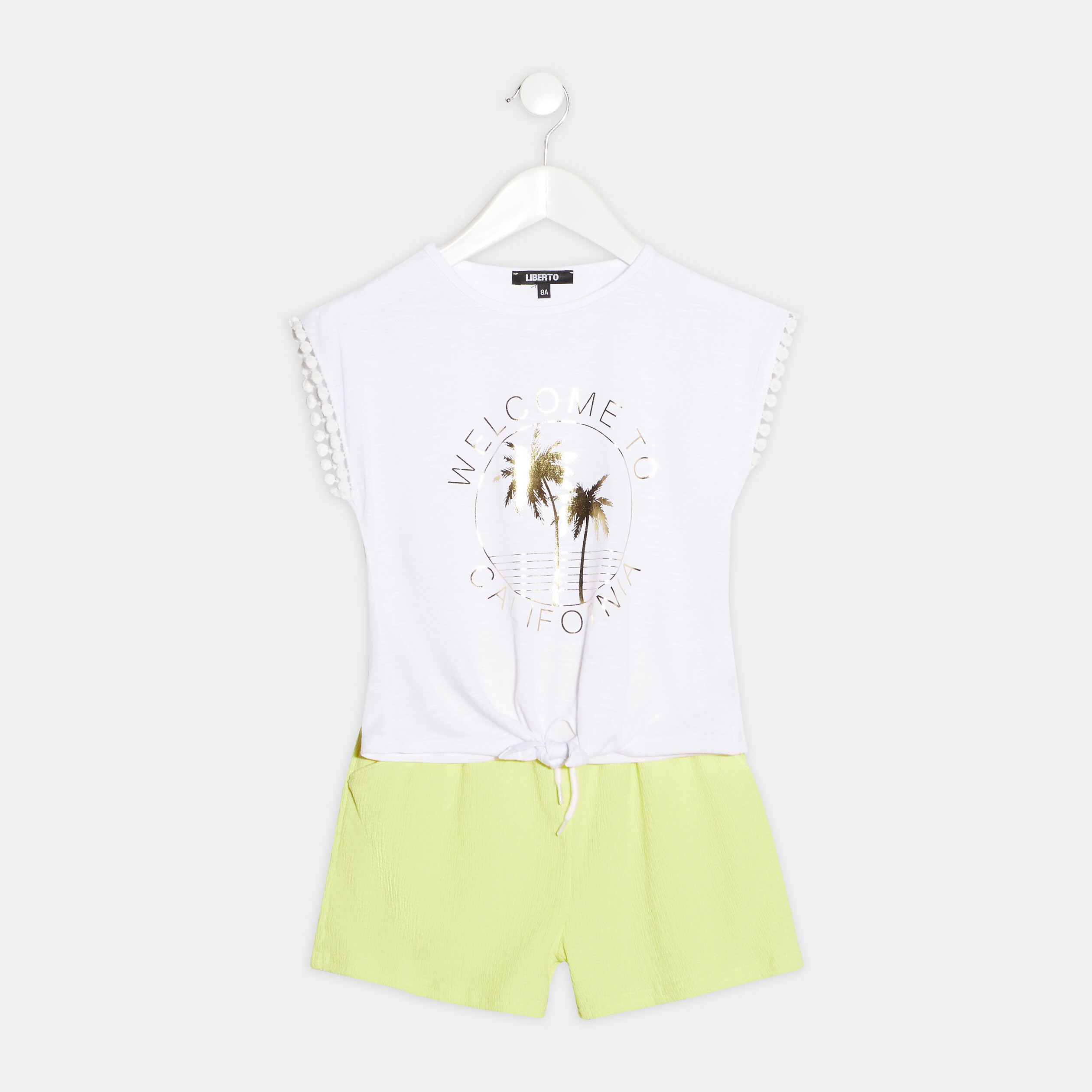 Ensemble 2 pièces Liberto ivoire fille