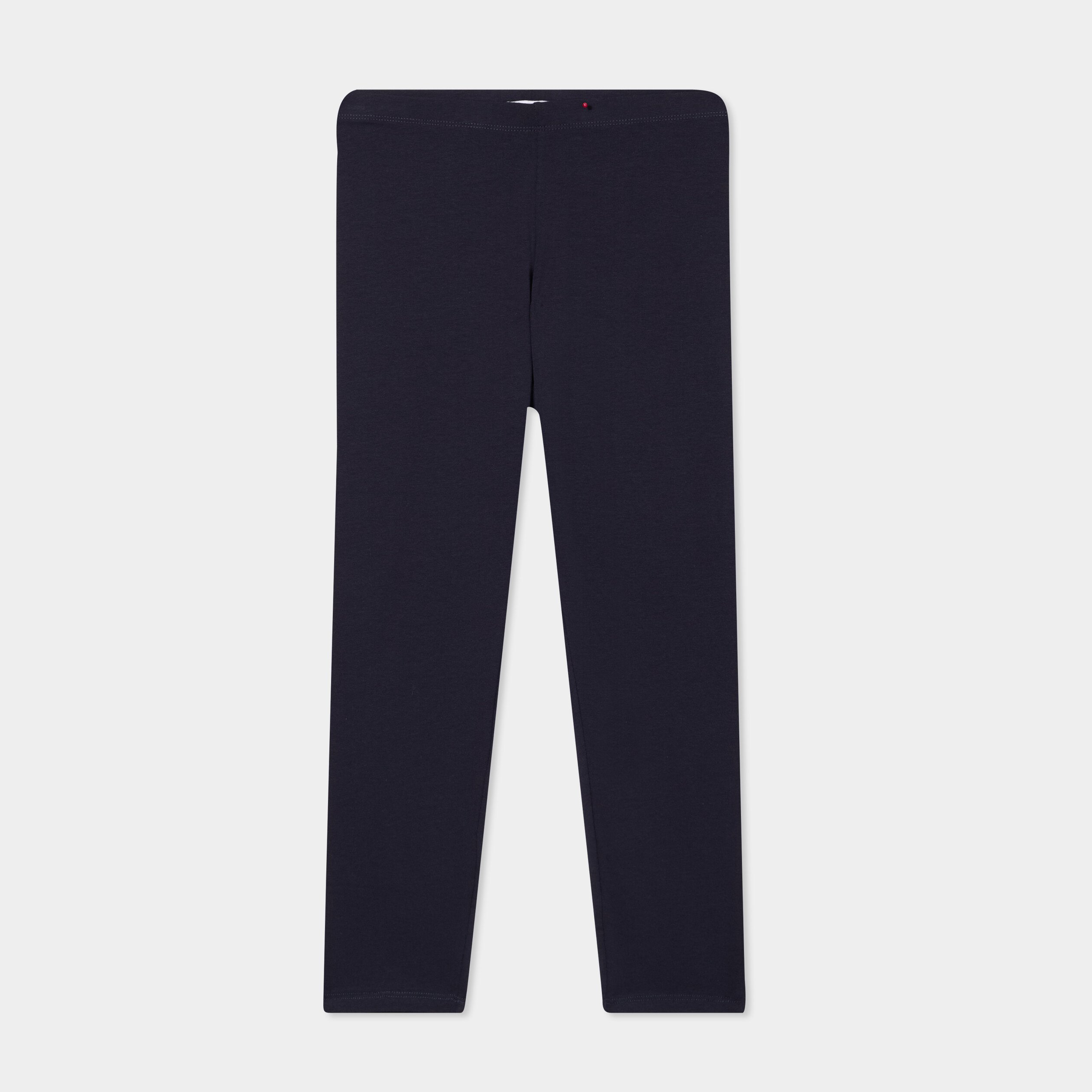 legging 78eme taille elastiquee bleu marine femme Legging 7/8ème taille élastiquée bleu marine femme