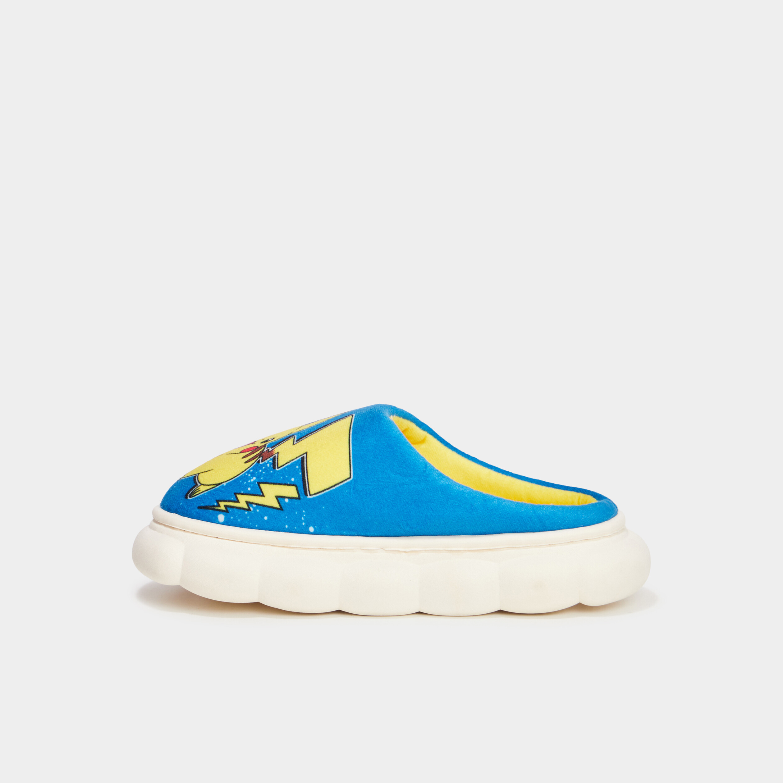 chaussons mules pokemon pikachu bleu garcon Chaussons mules Pokémon Pikachu bleu garçon