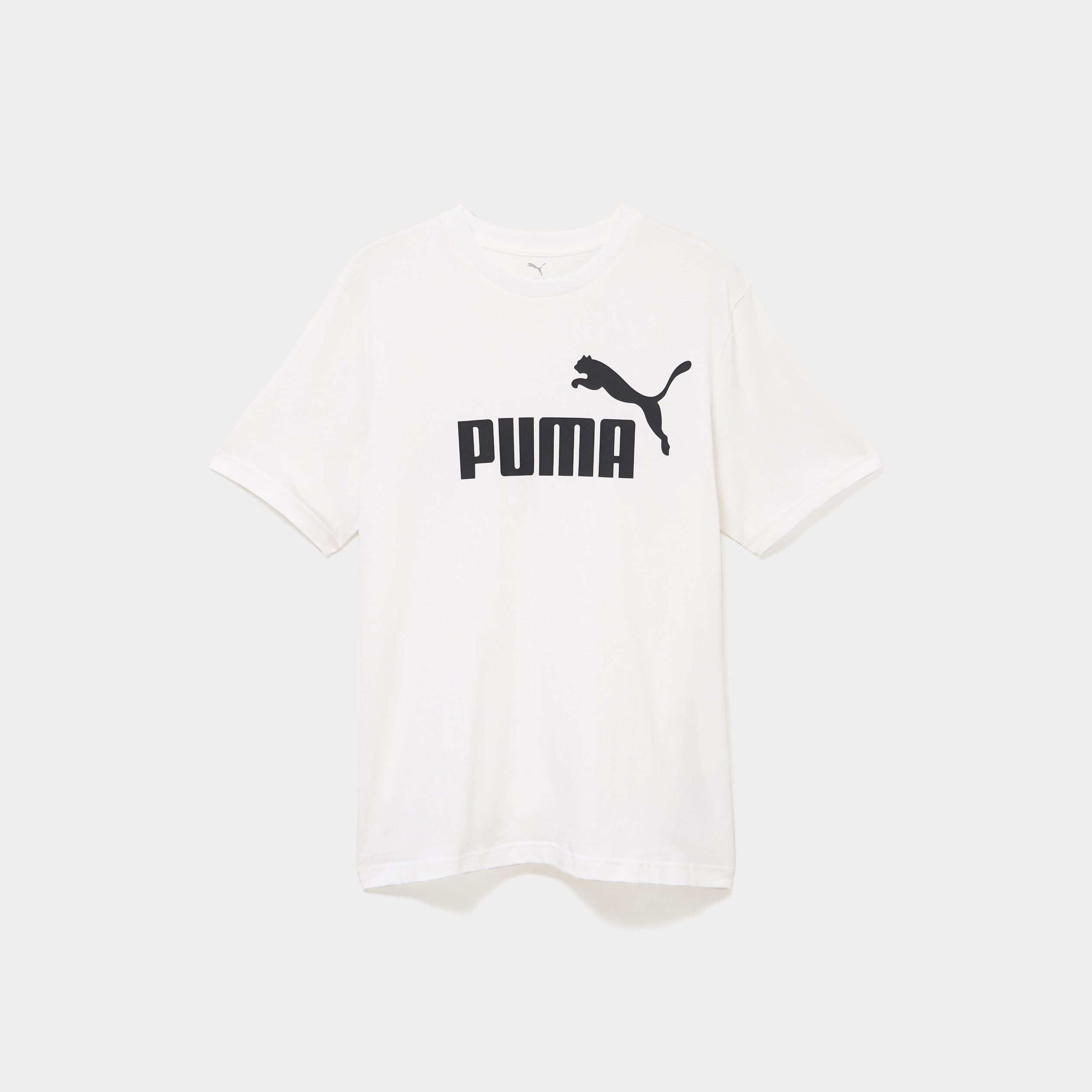 T-shirt manches courtes coton Puma blanc homme