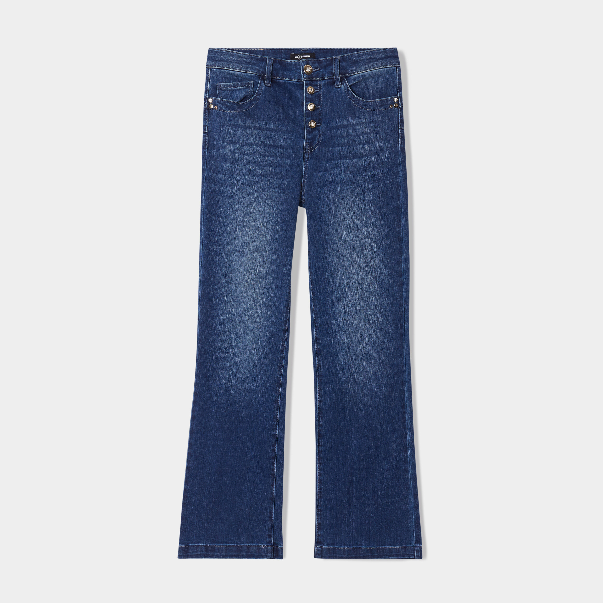 jeans flare 78eme mosquitos denim double stone femme Jeans flare 7/8ème Mosquitos denim double stone femme