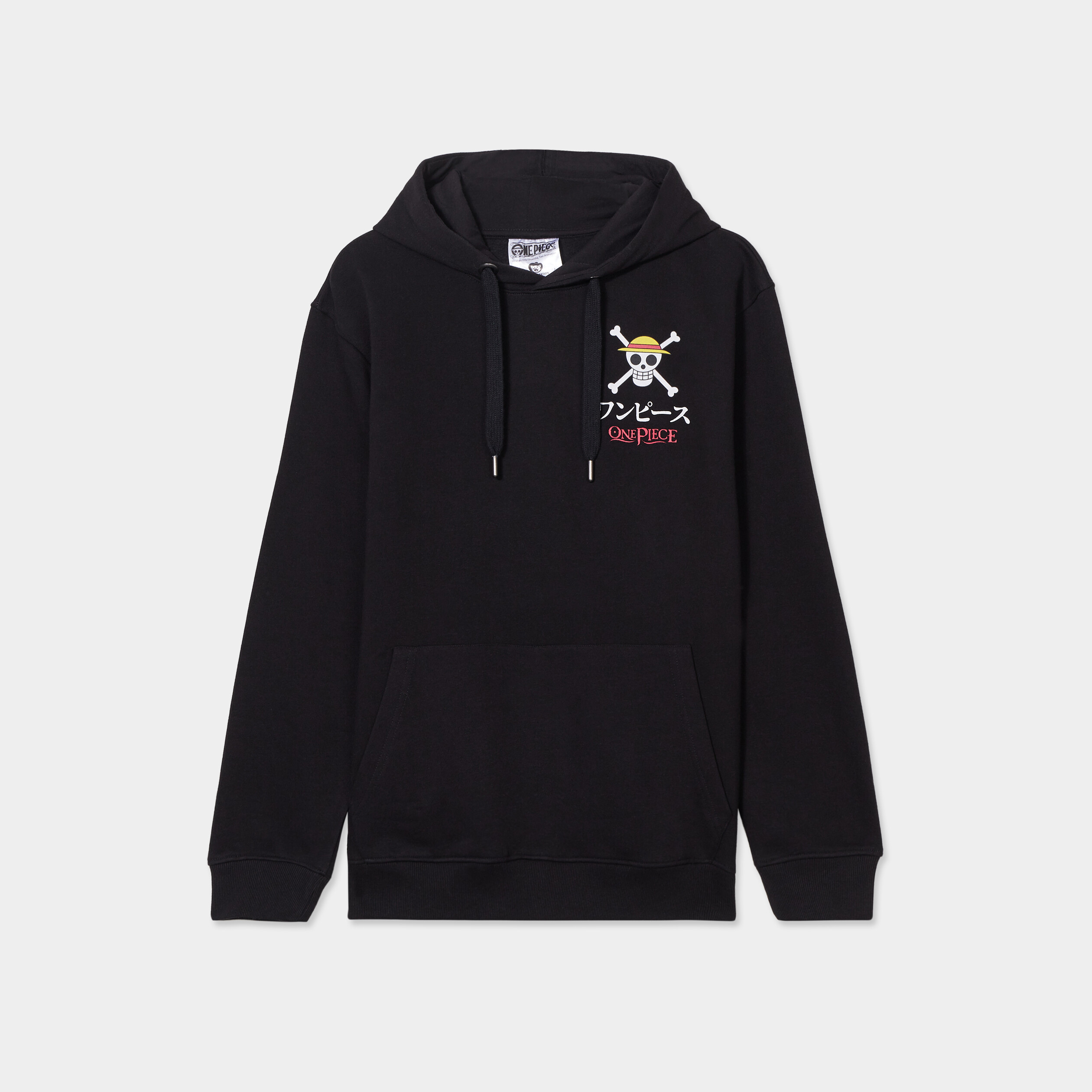 sweat a capuche hoodie one piece noir homme Sweat à capuche hoodie One Piece noir homme