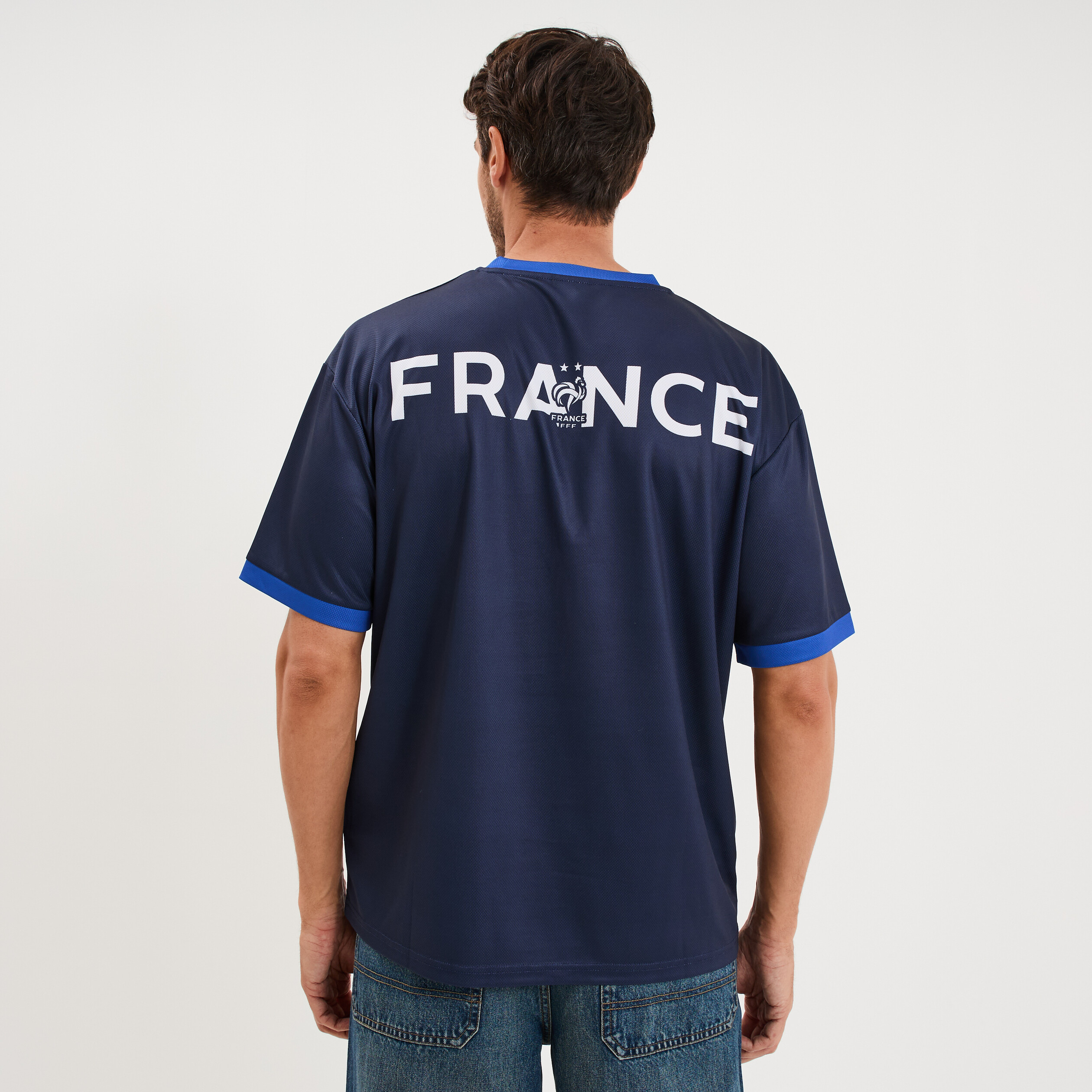 Maillot de football France bleu marine homme