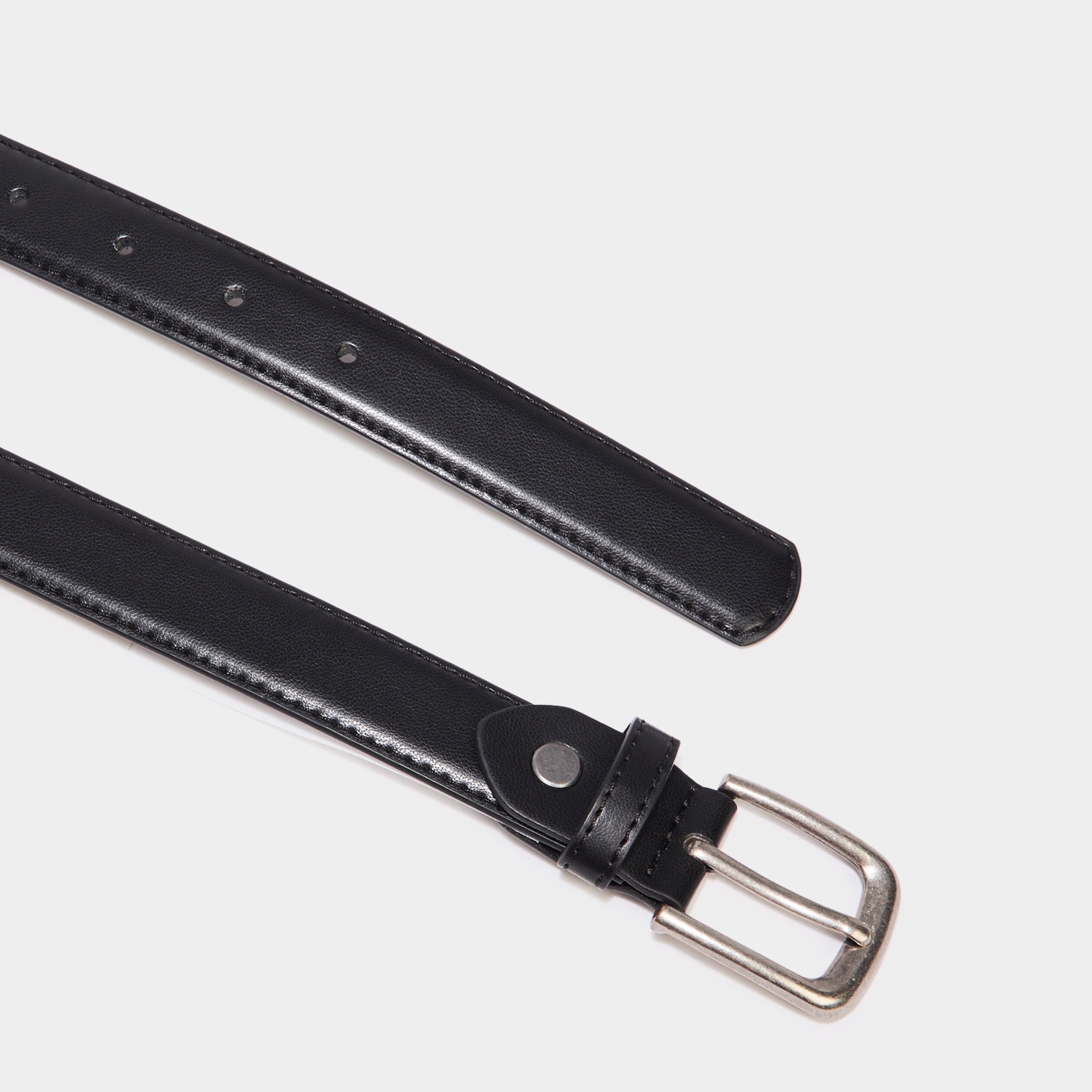 ceinture avec boucle noir mixte Ceinture avec boucle noir mixte