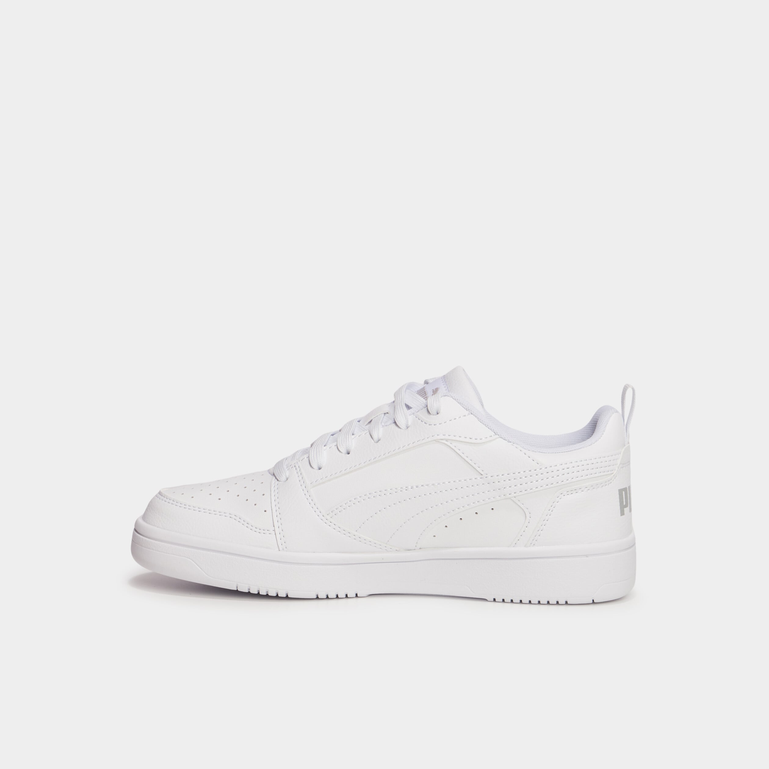 Tennis &agrave; lacets Puma Rebound V6 blanc fille