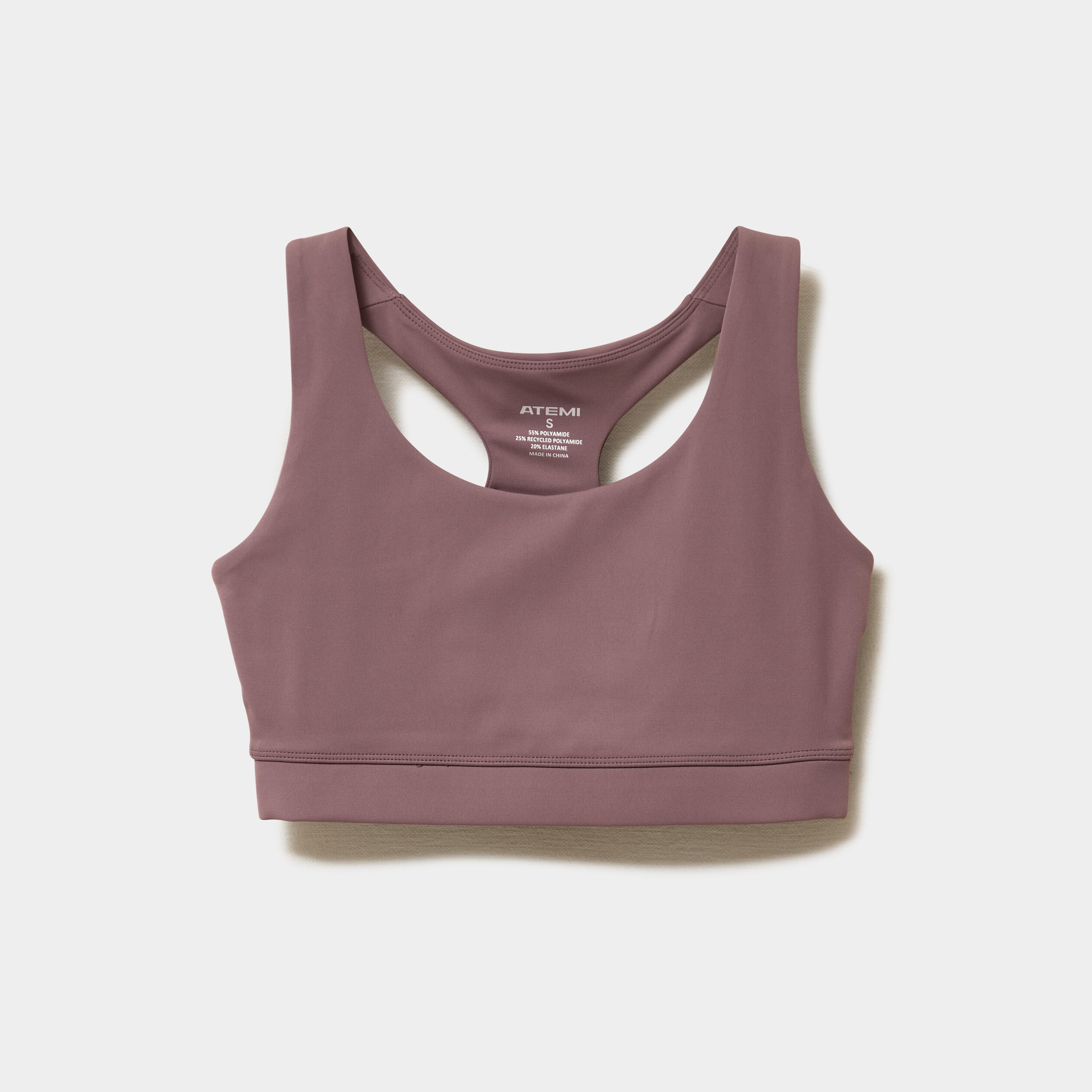 Brassi&egrave;re de sport dos nageur mauve femme
