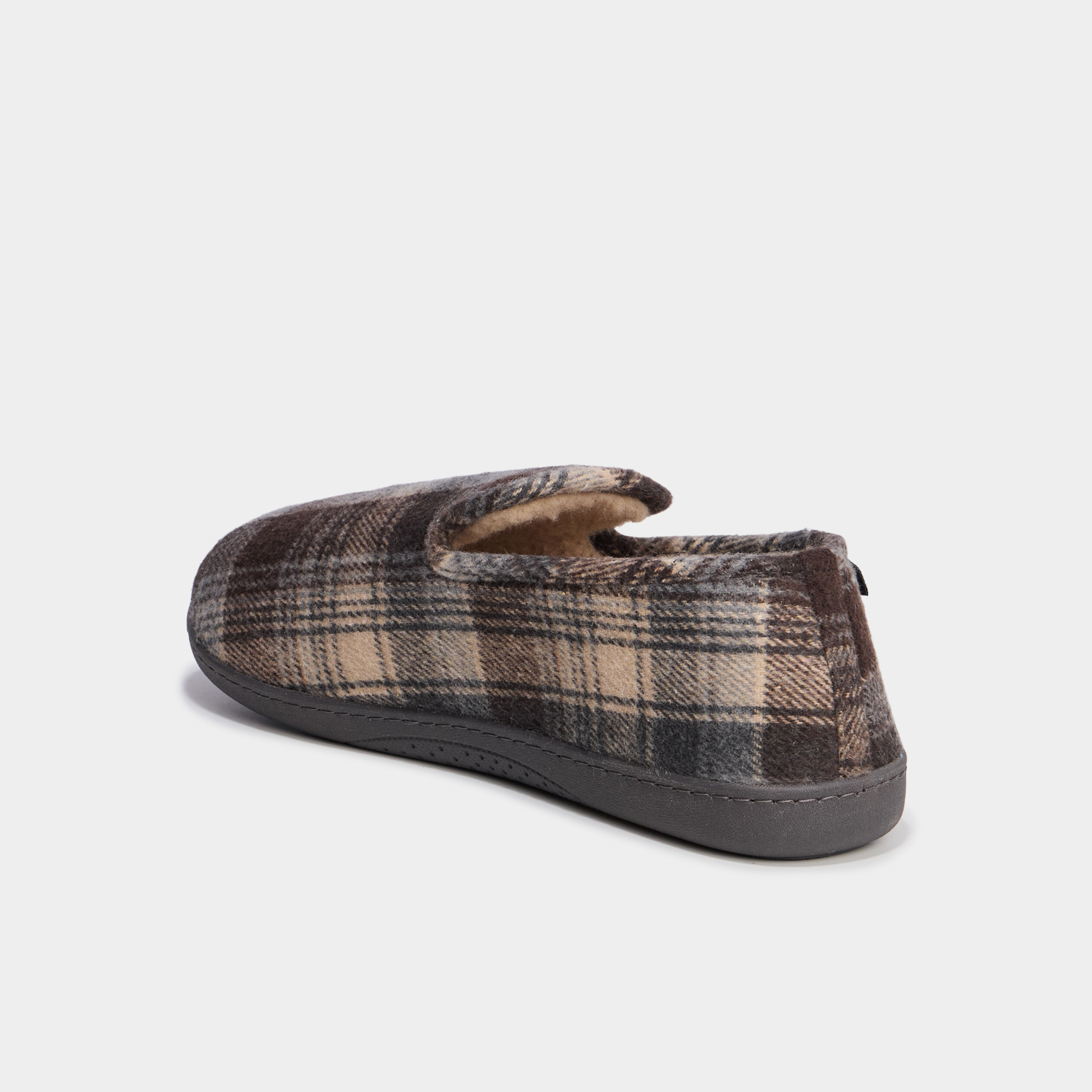 chaussons fourres isotoner sable homme Chaussons fourrés Isotoner sable homme