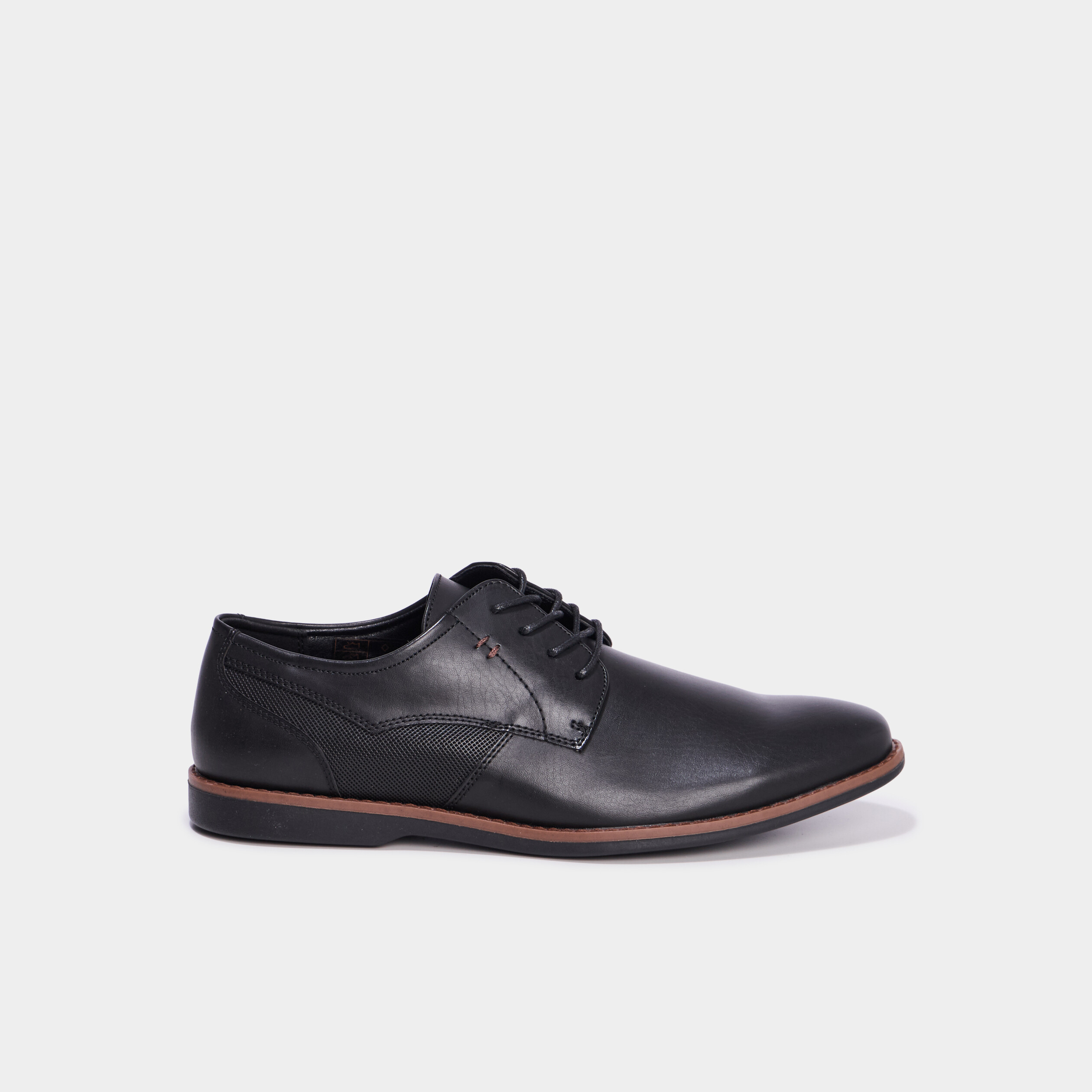 Derbies à lacets noir homme
