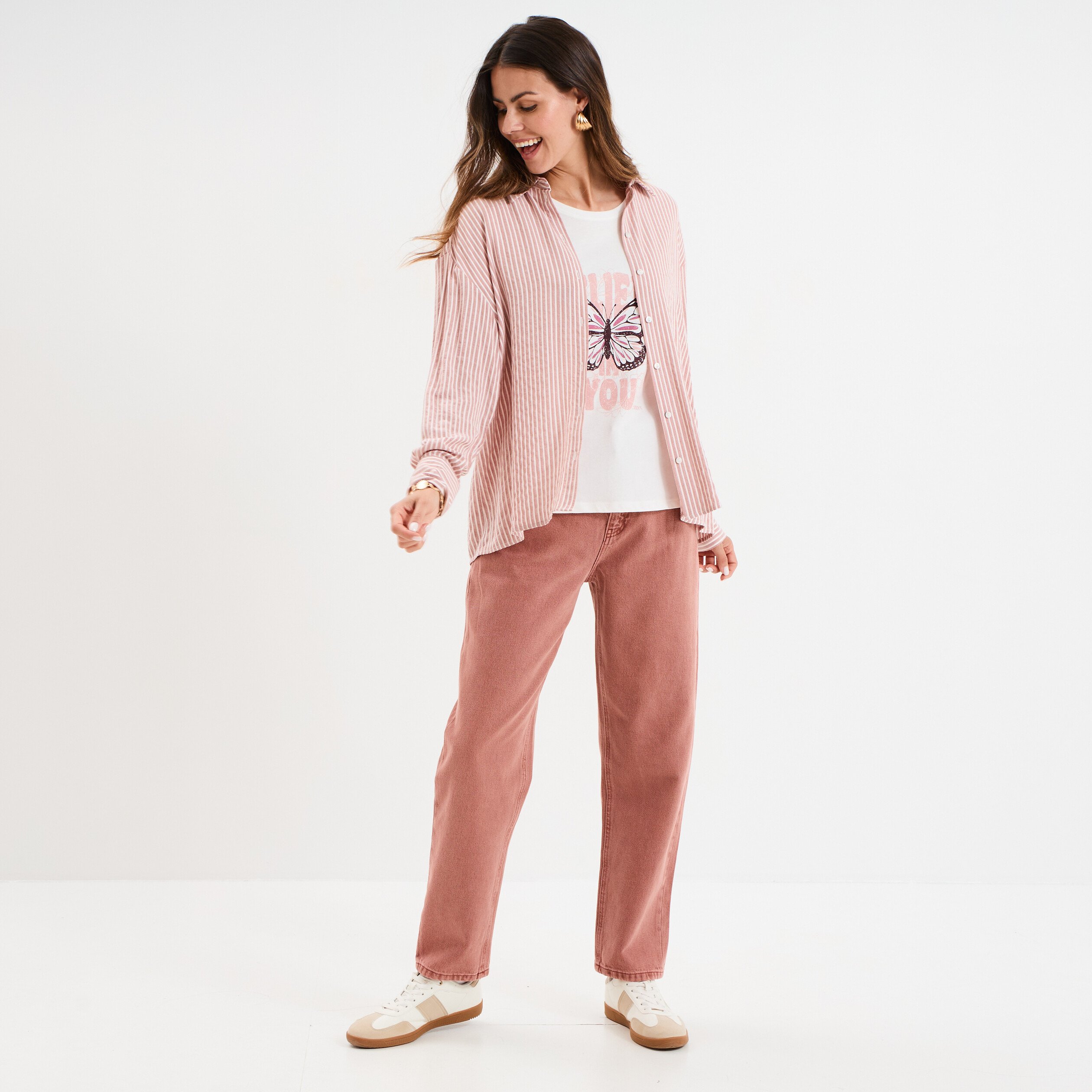 chemise manches longues bordeaux femme Chemise manches longues bordeaux femme