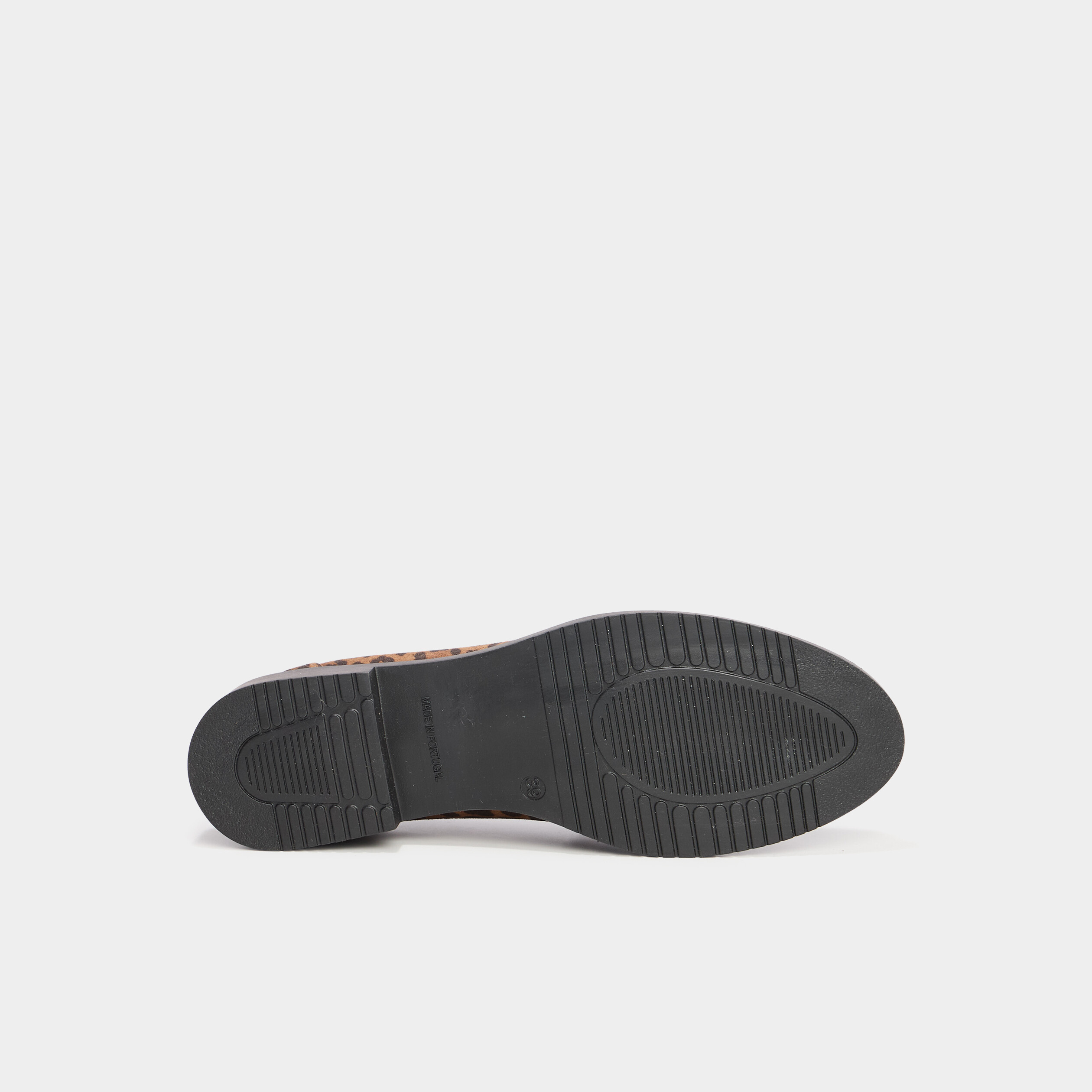 Mocassins en cuir multicolore femme