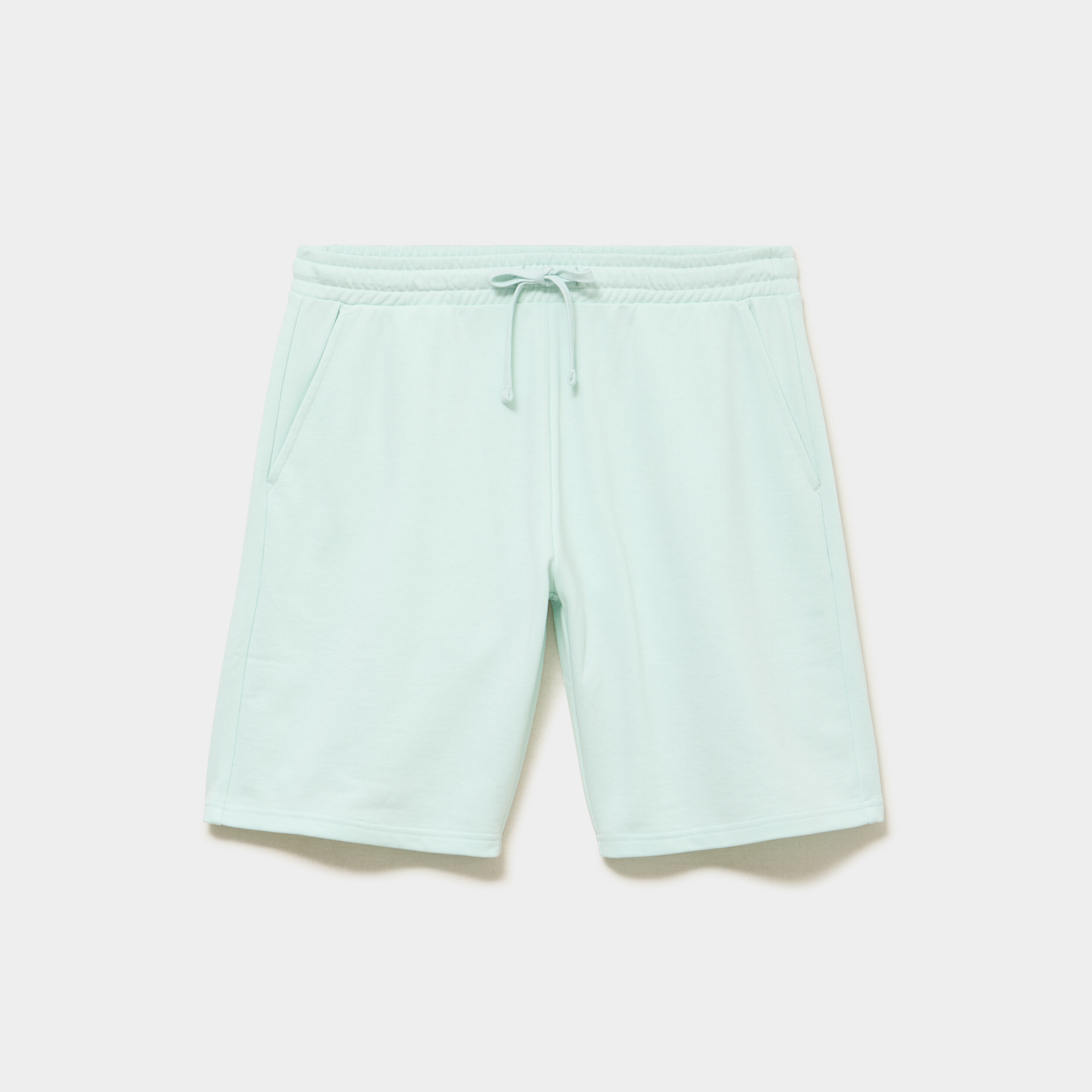 Short de jogging taille &eacute;lastiqu&eacute;e l&eacute;ger vert clair homme