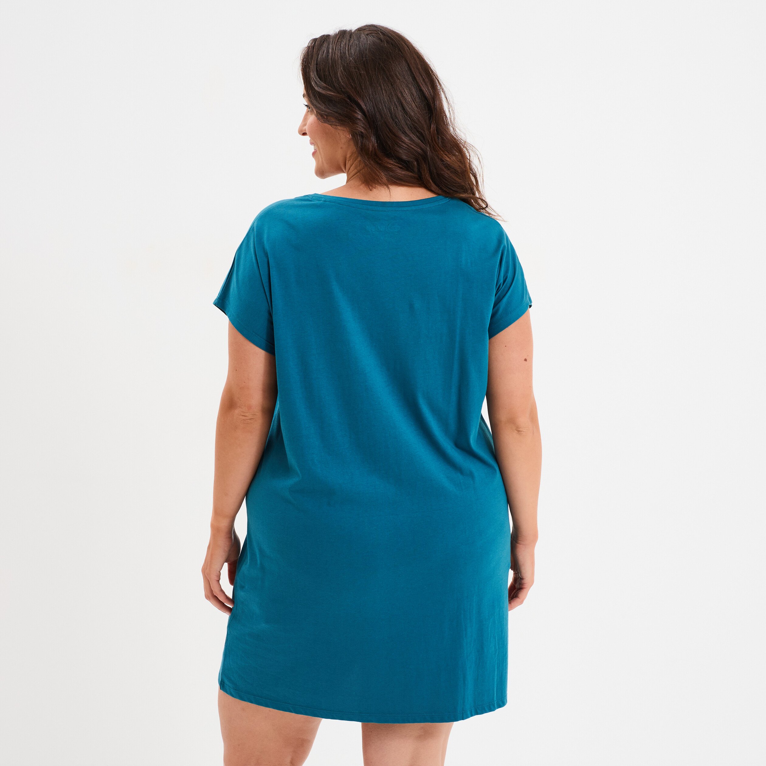 chemise de nuit aristochats marie bleu canard femmegt Chemise de nuit Aristochats Marie bleu canard femme grande taille