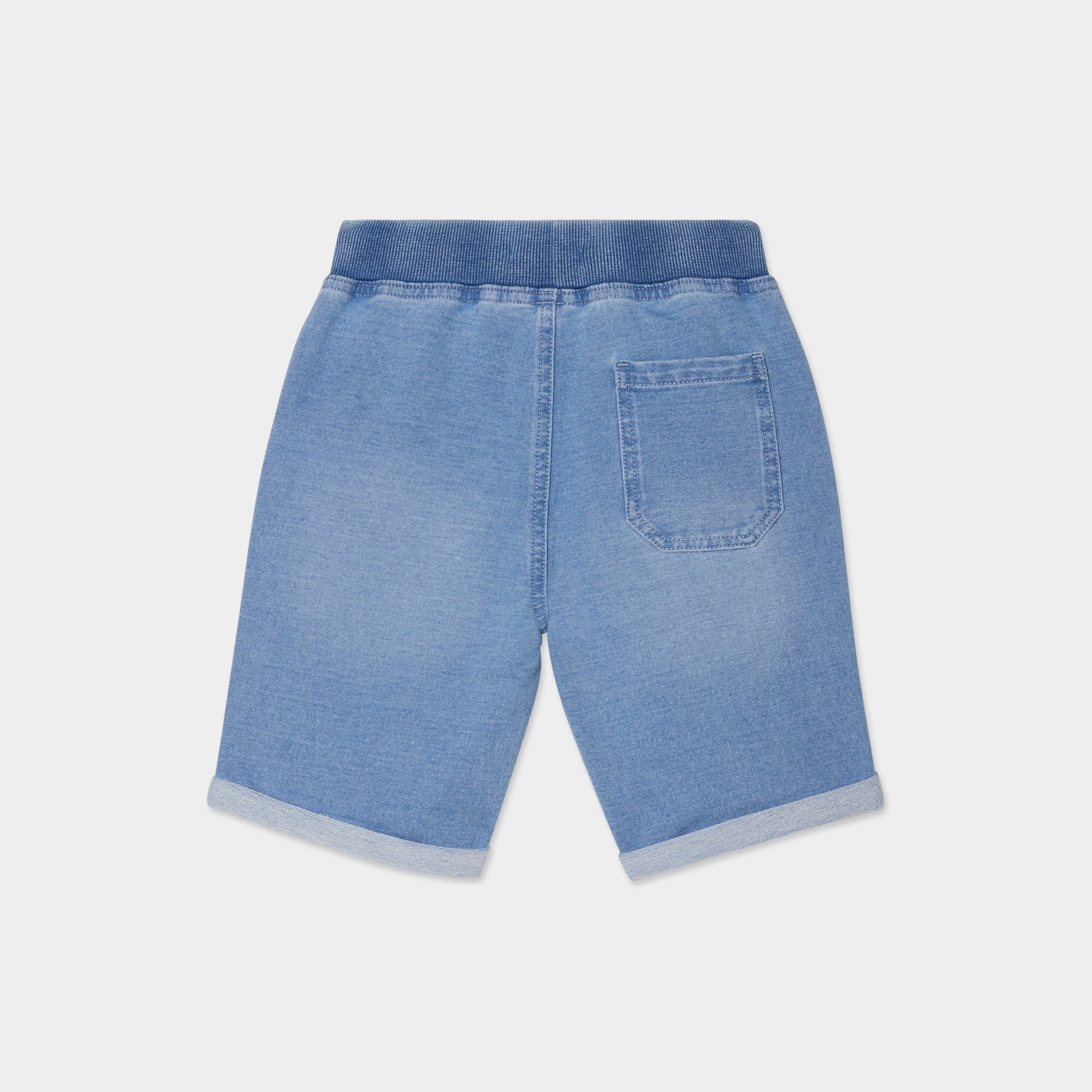 Short en jean coton denim double stone gar&ccedil;on