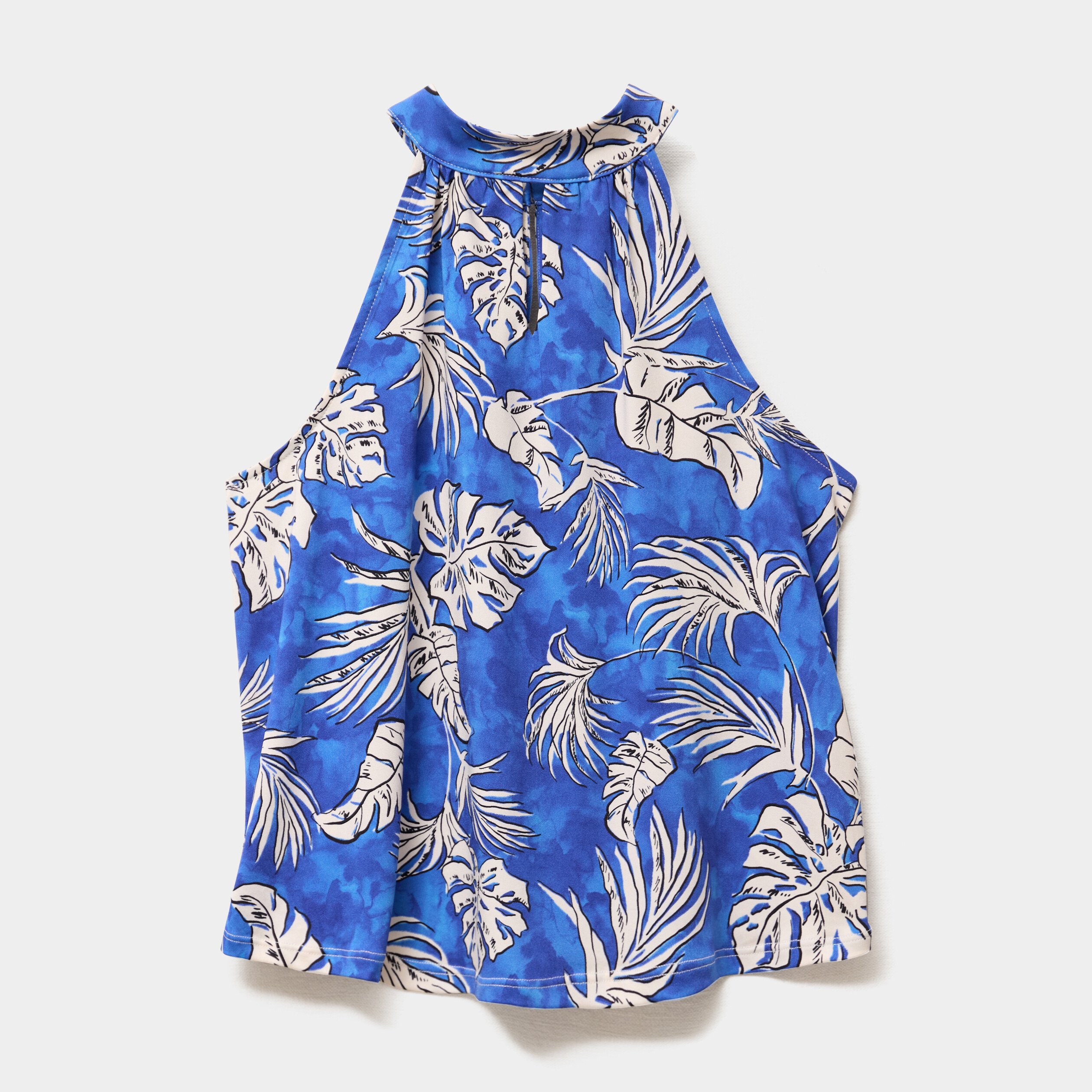 debardeur encolure americaine bleu electrique femme Débardeur encolure américaine bleu electrique femme