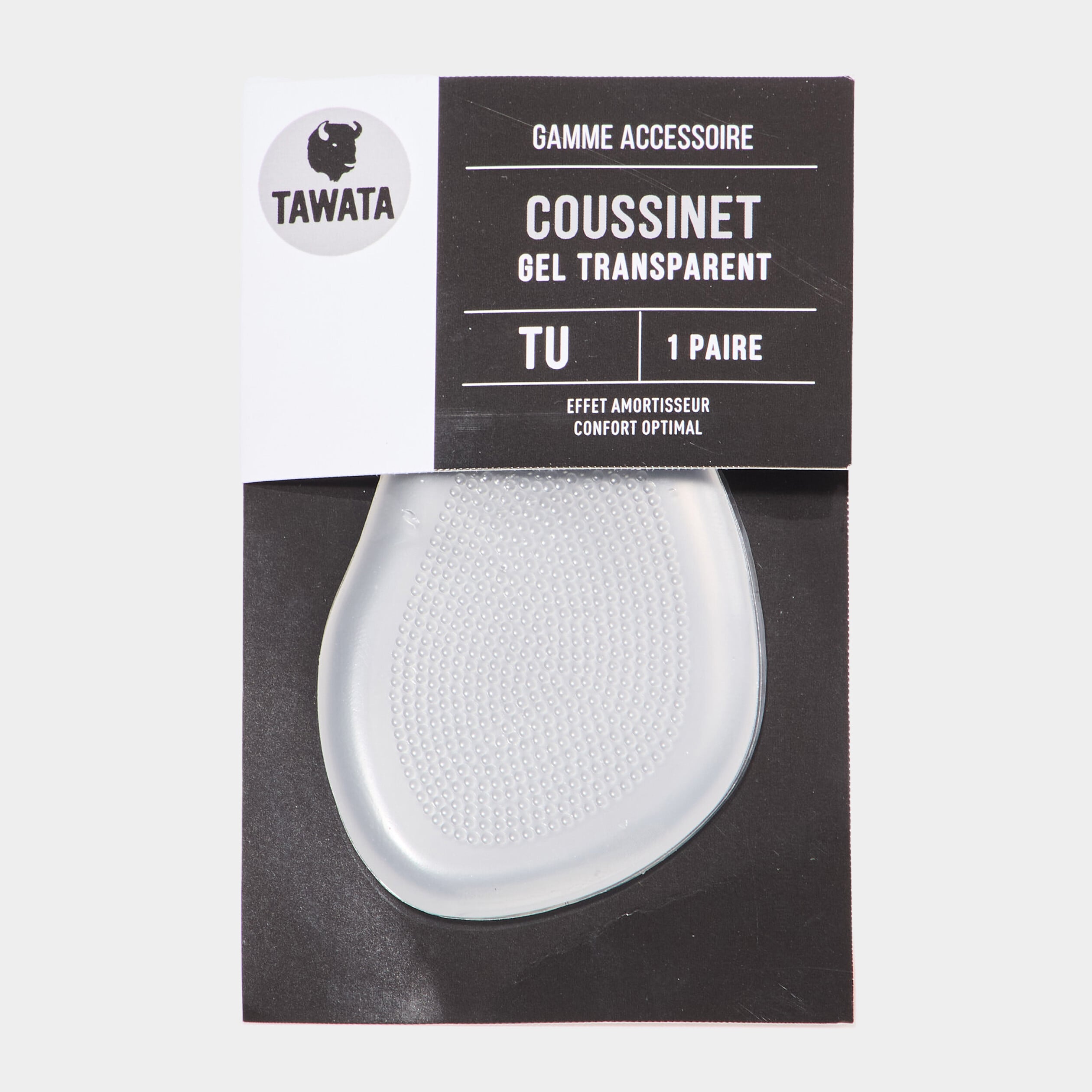 Coussinet amortisseur gel transparent multicolore mixte