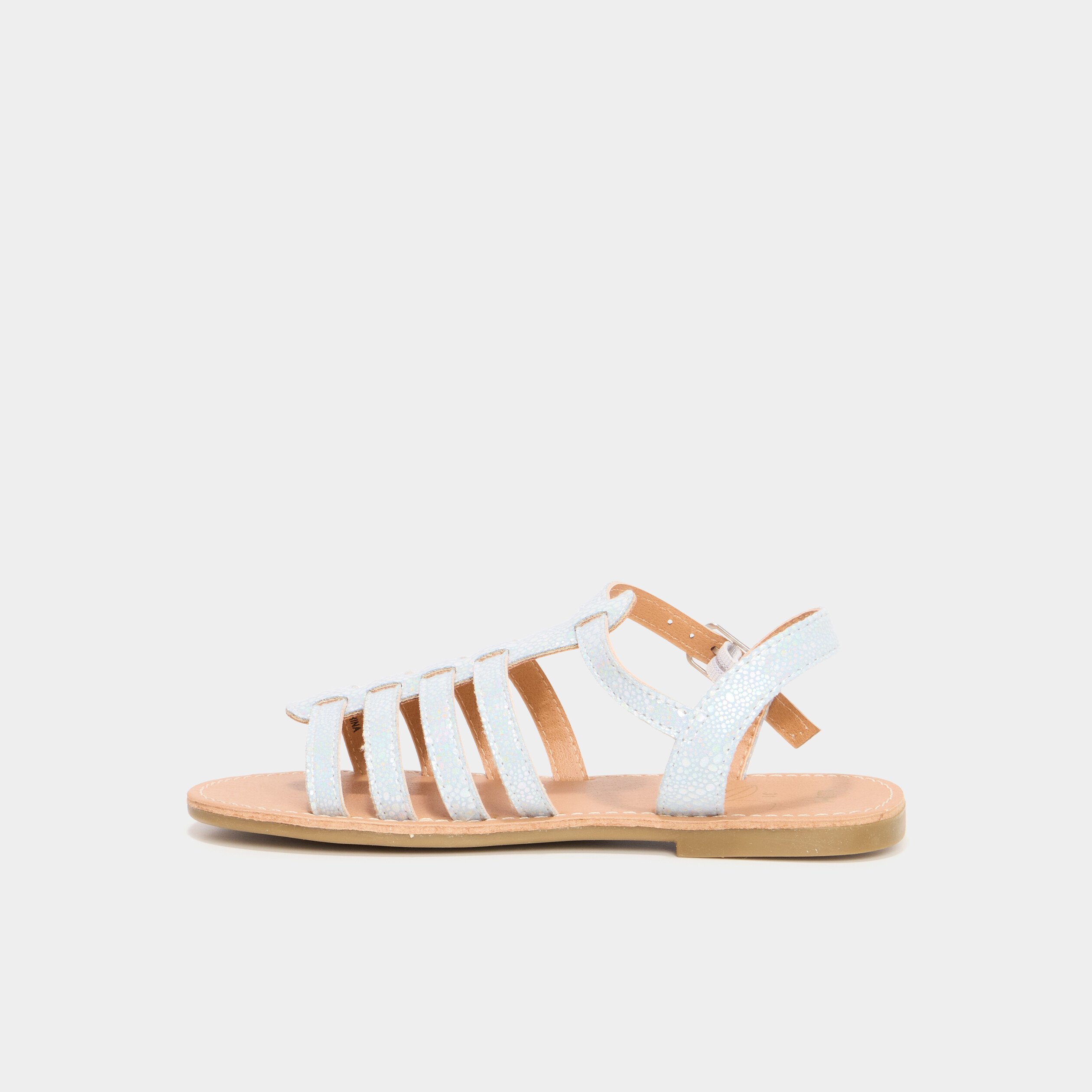 sandales avec brides bleu ciel fille Sandales avec brides bleu ciel fille