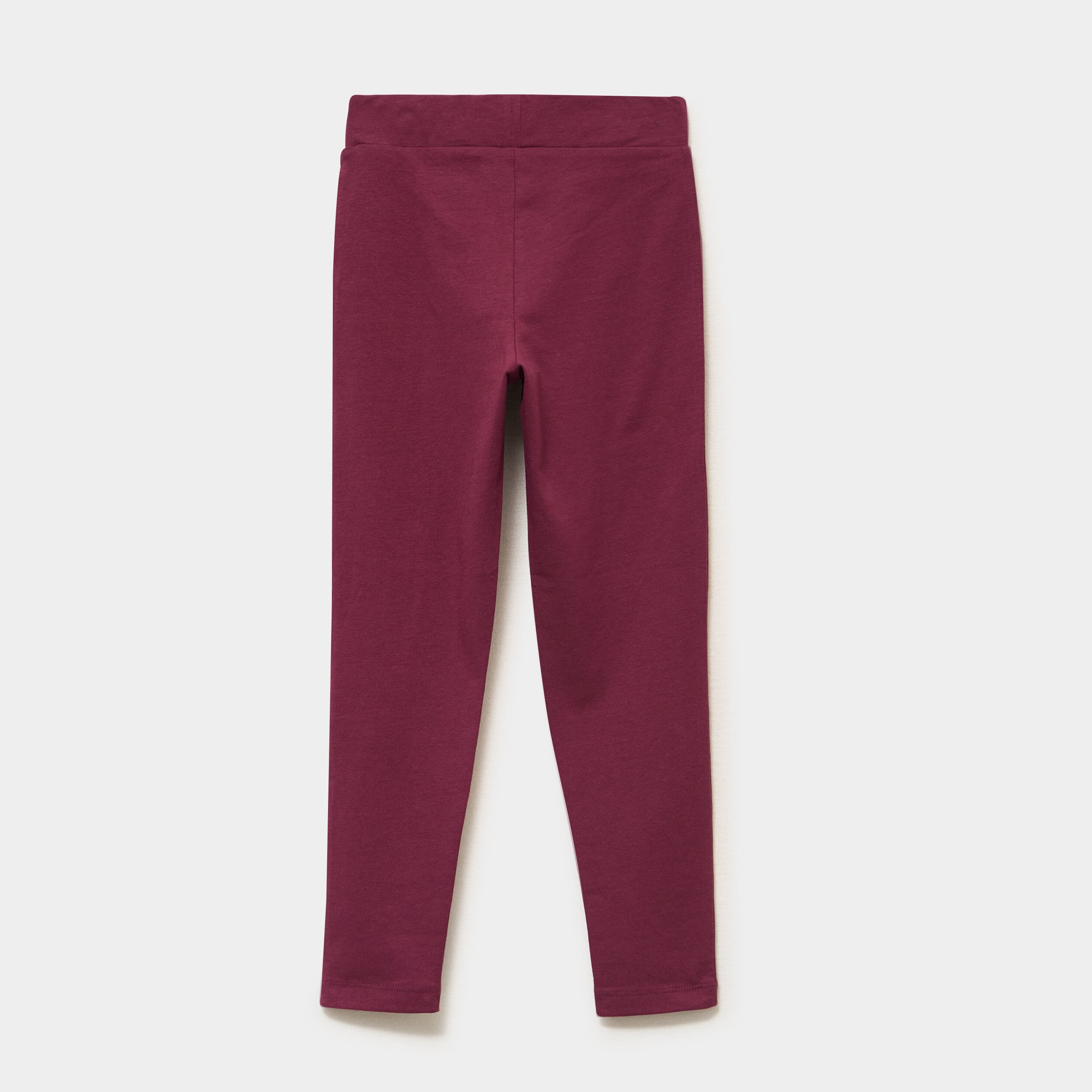 Legging taille &eacute;lastiqu&eacute;e Kappa bordeaux fille