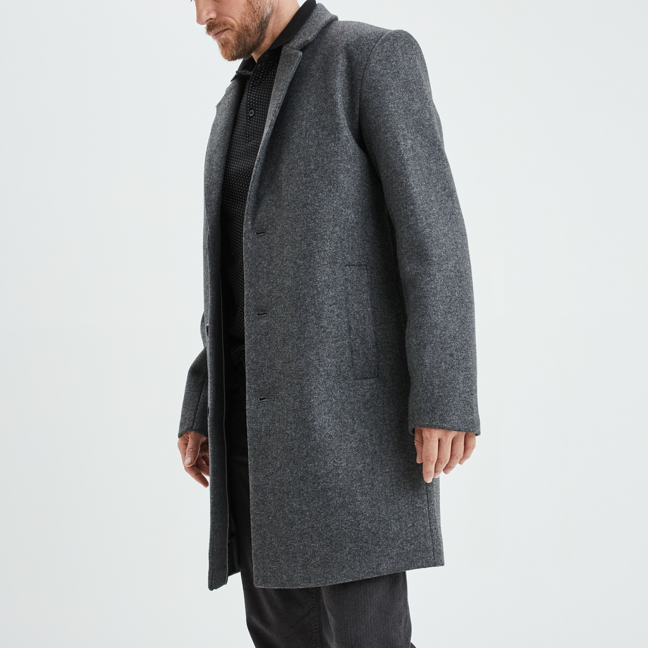 Manteau long pour homme pas cher sale