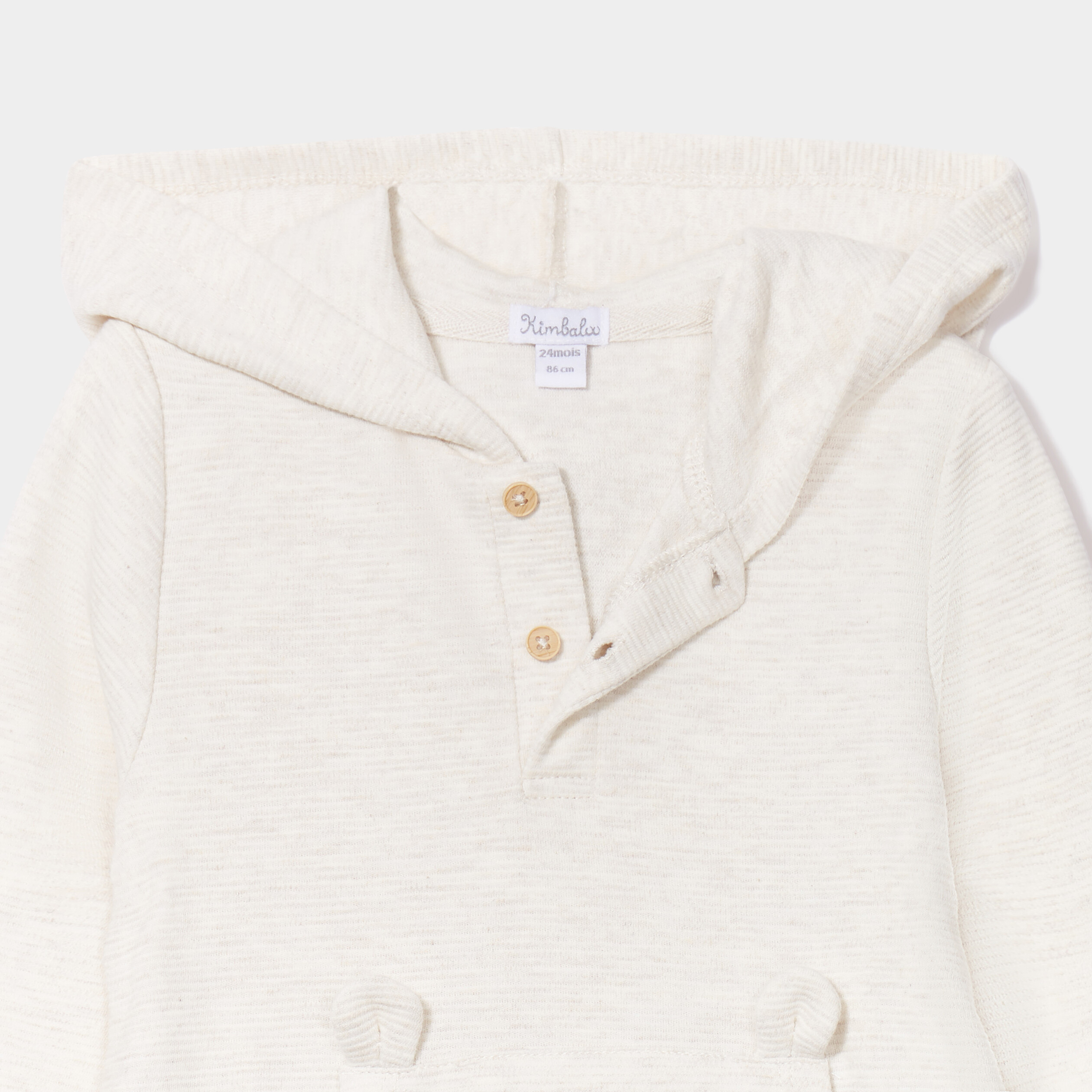 ensemble de jogging 2 pieces coton beige bebeg Ensemble de jogging 2 pièces coton beige bébé garçon