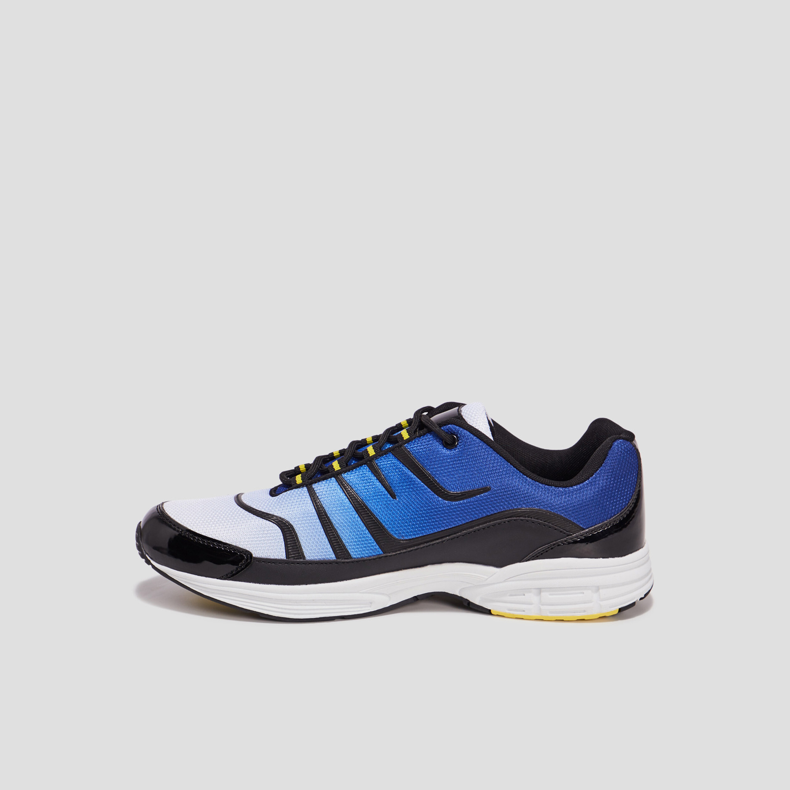 Running à lacets semelle épaisse multicolore homme