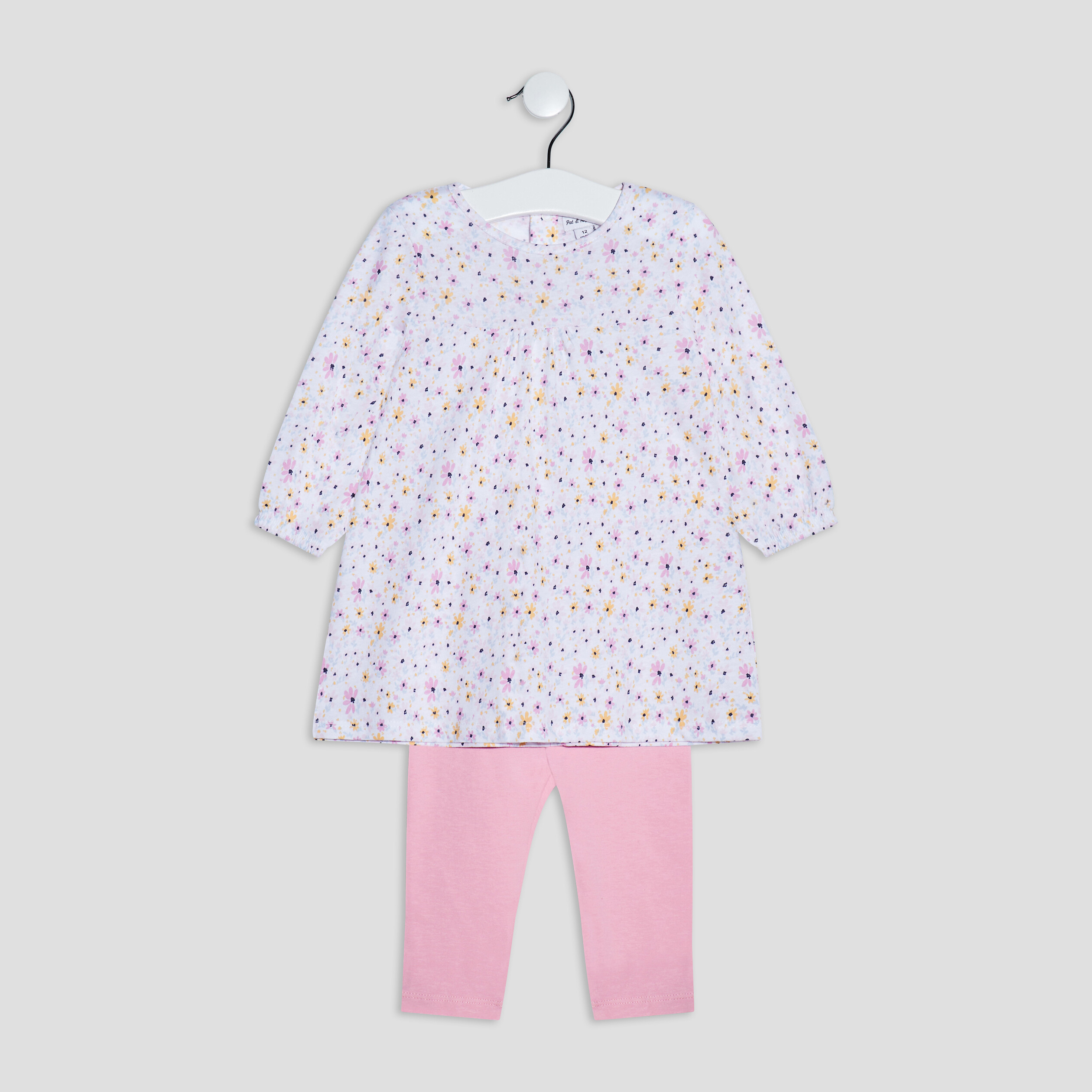 Tenue Fille New York Brooklyn – T-shirt + Legging Rose Bébé, Ensemble Neuf Avec étiquettes A2Z 4 Kids