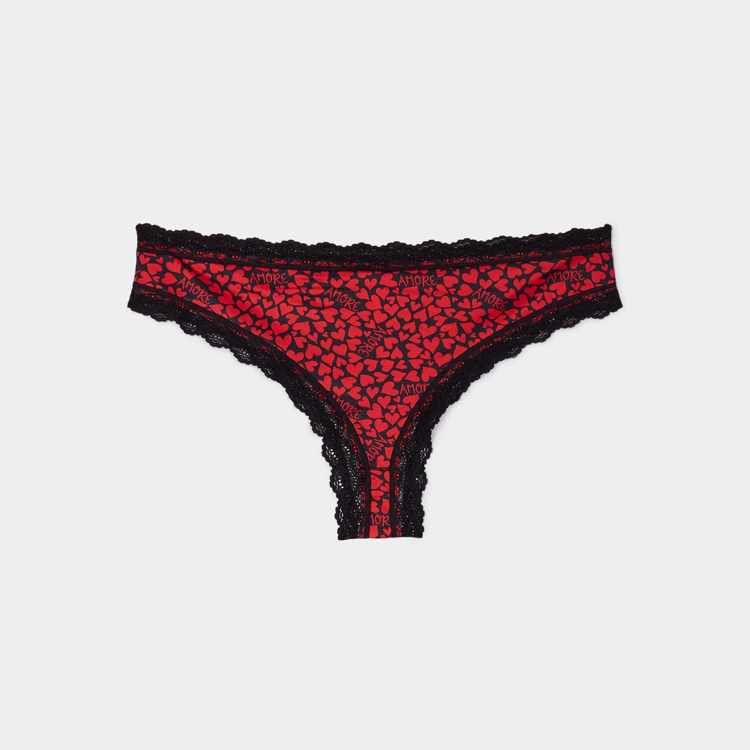 lot de 2 tangas bords dentelle noir femme Lot de 2 tangas bords dentelle noir femme