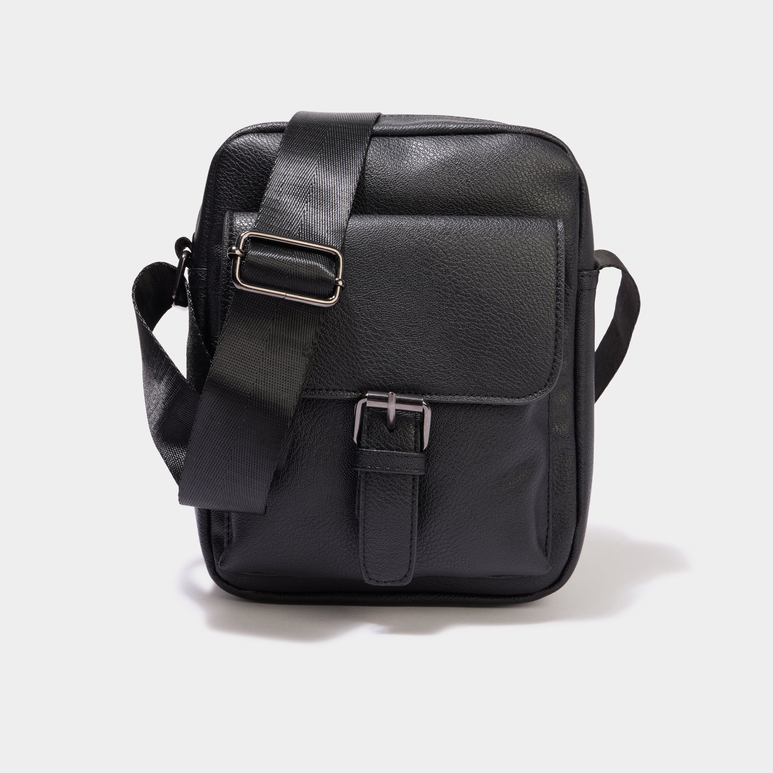 Sacoche en bandouli&egrave;re noir homme