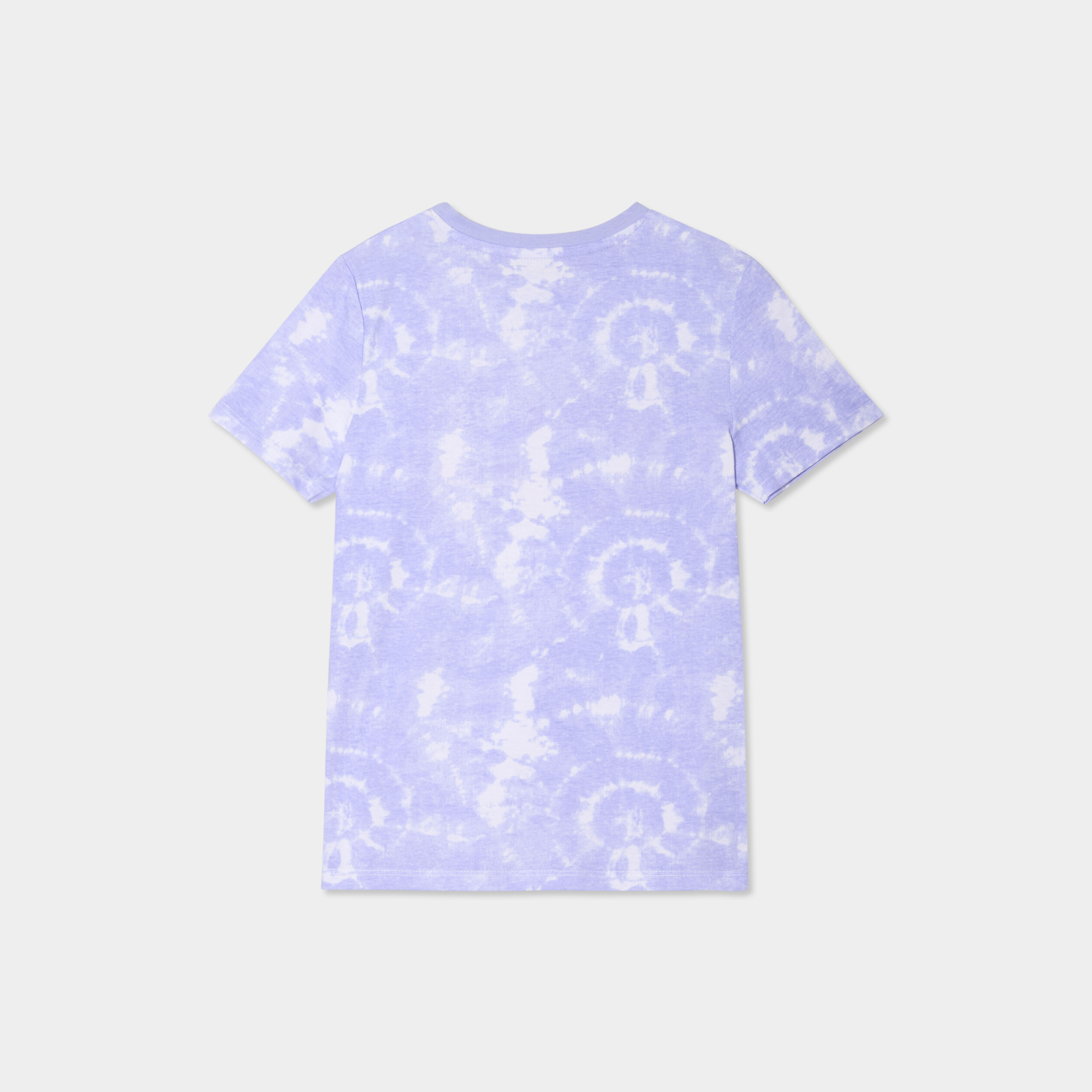 T-shirt manches courtes coton parme gar&ccedil;on