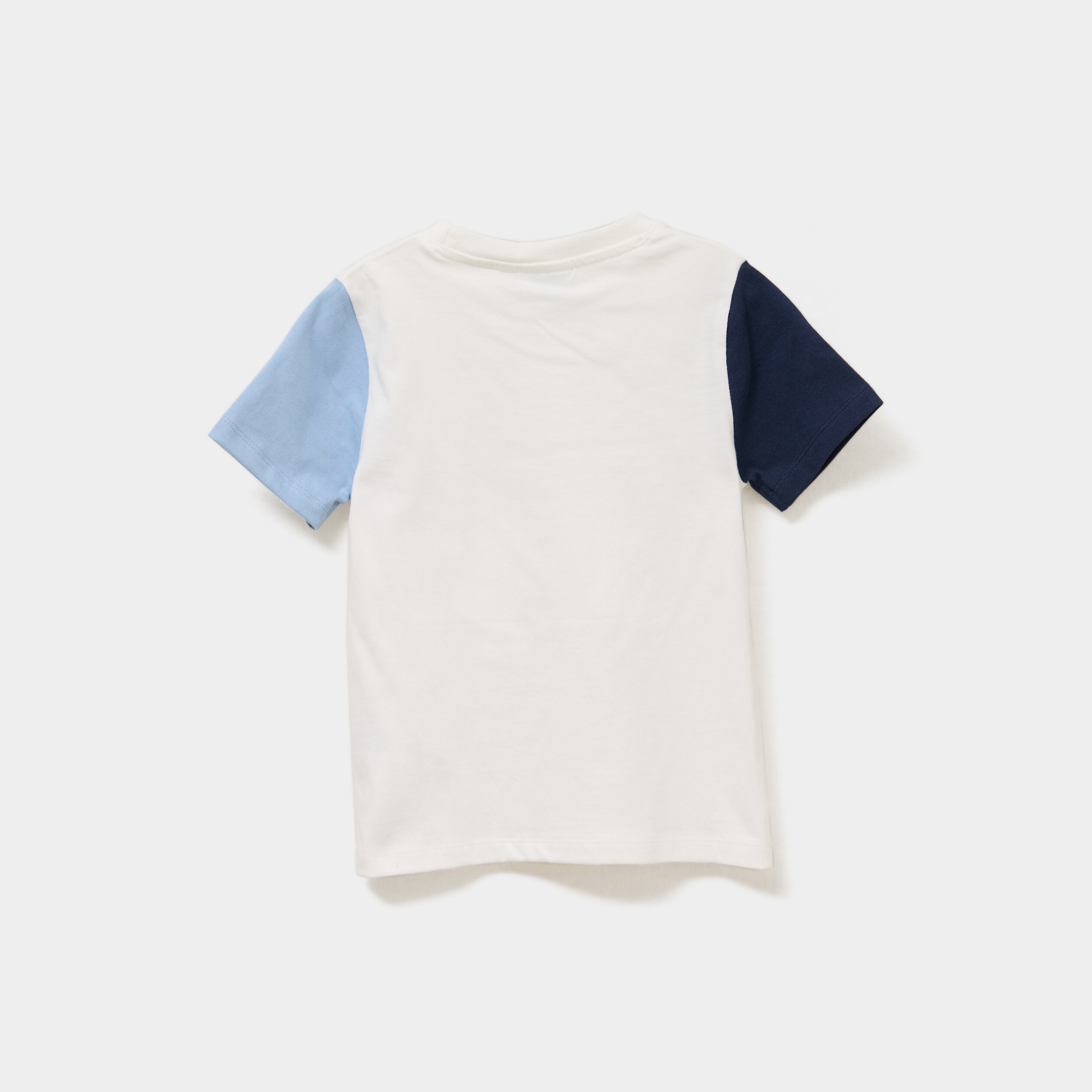 t shirt manches courtes coton bluey blanc garcon T-shirt manches courtes coton Bluey blanc garçon