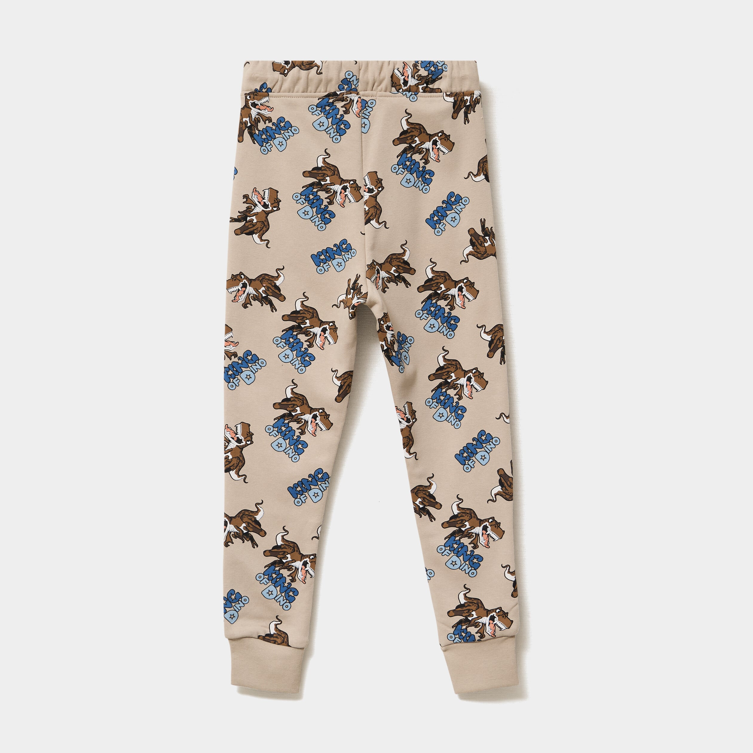 Pantalon de jogging regular beige gar&ccedil;on