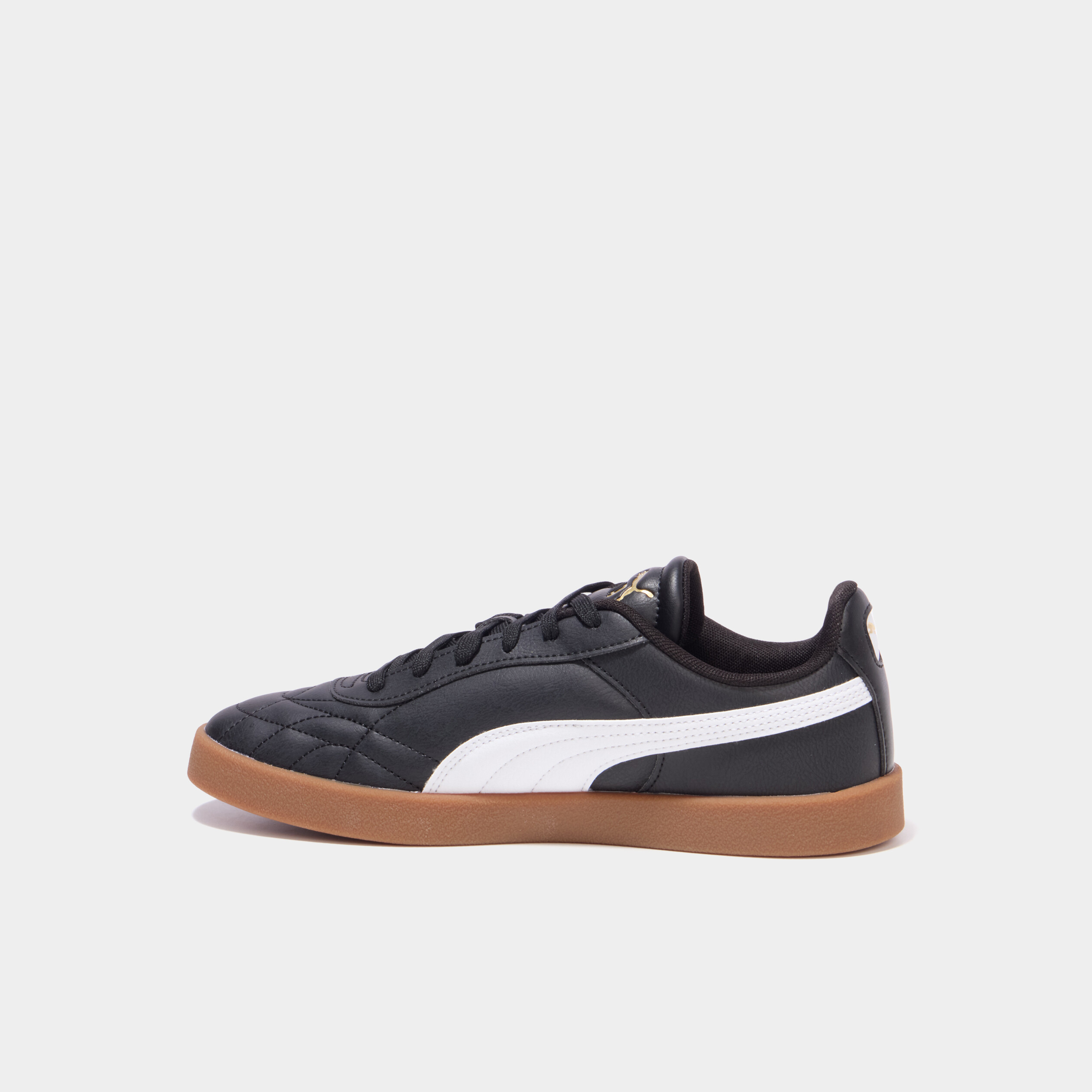 Tennis basses &agrave; lacets Puma Indoor noir gar&ccedil;on