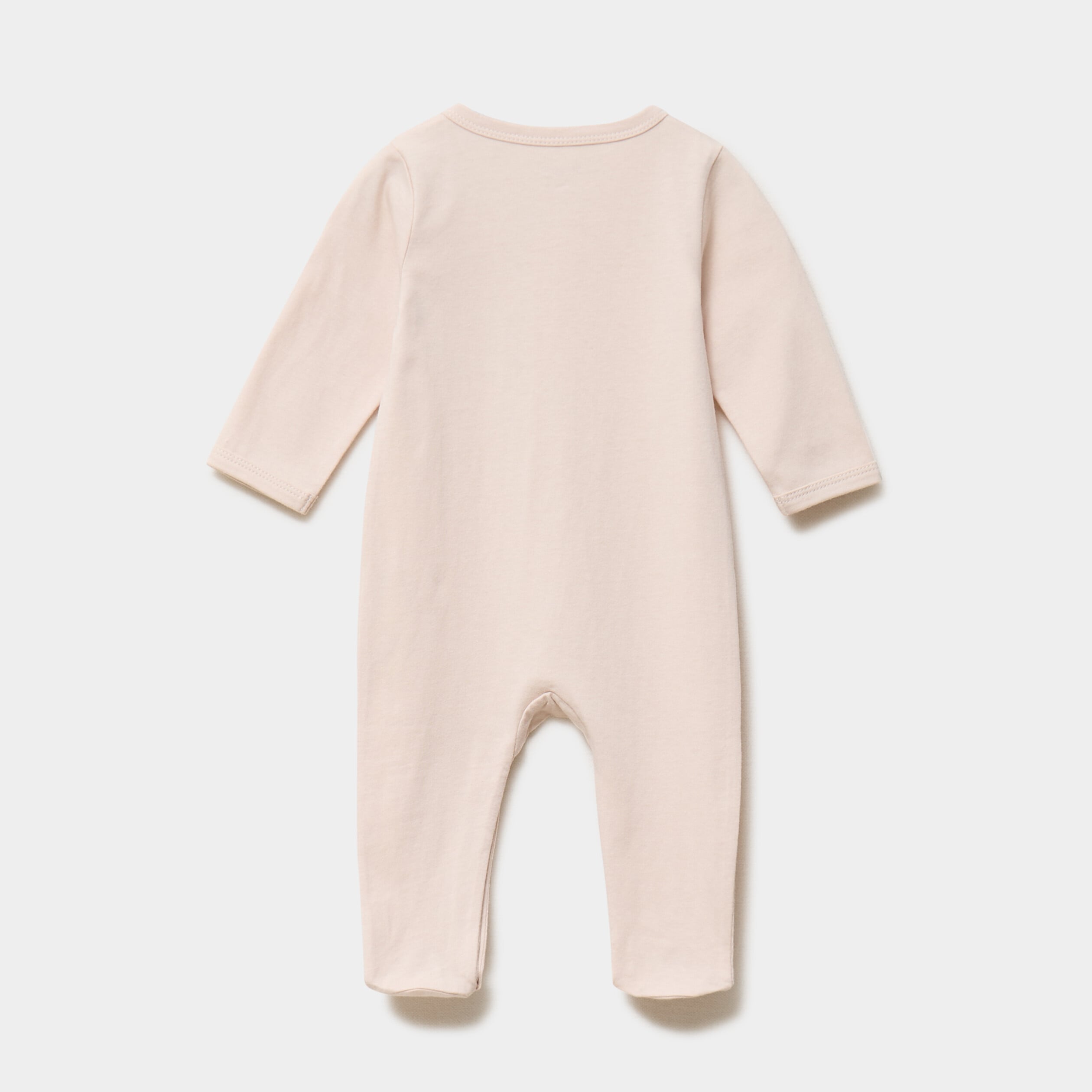 Dors-bien coton manches longues taupe b&eacute;b&eacute;