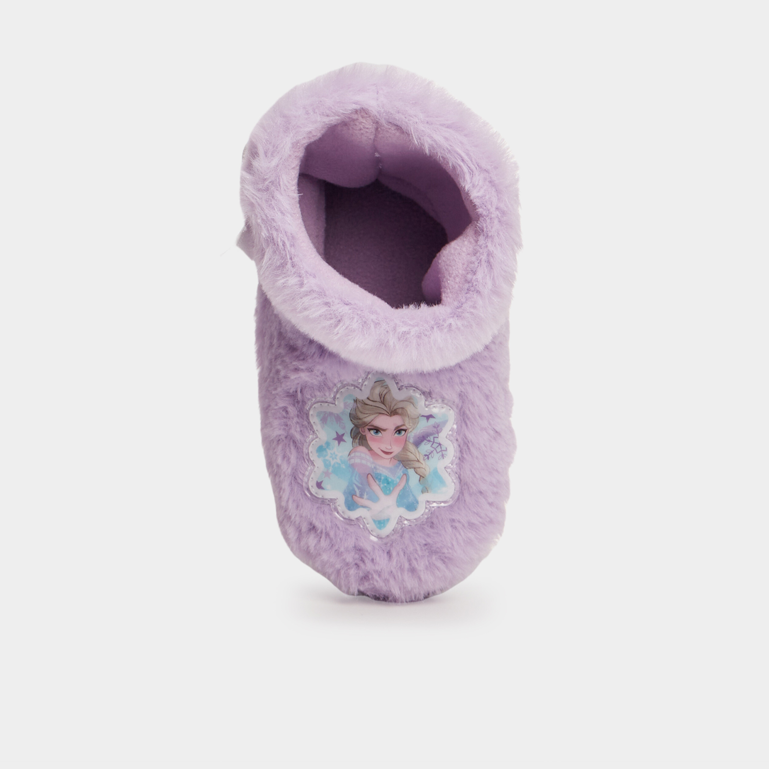 chaussons bottines reine des neiges mauve fille Chaussons bottines Reine des neiges mauve fille