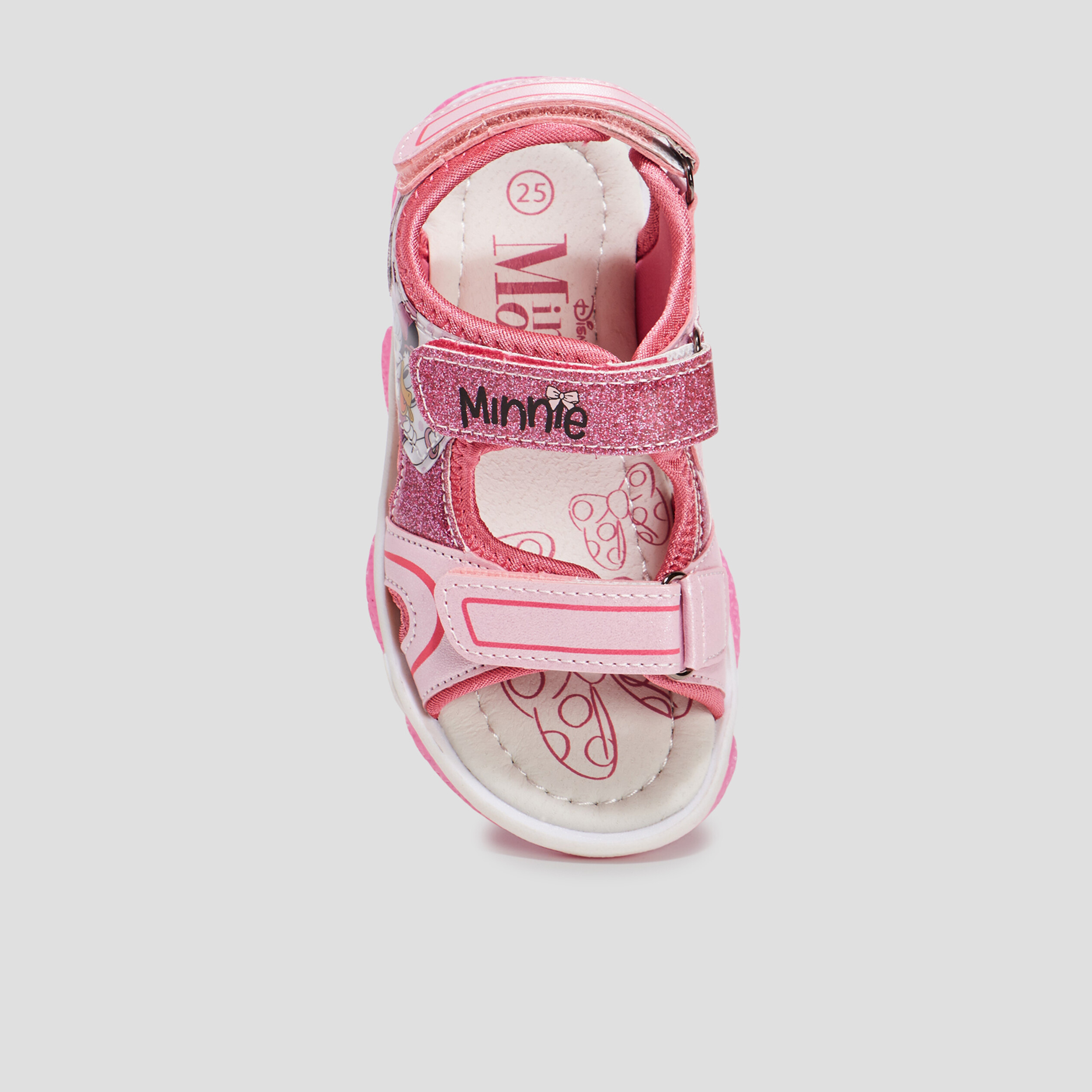 sandales minnie semelles lumineuses rose fille Sandales Minnie semelles lumineuses rose fille