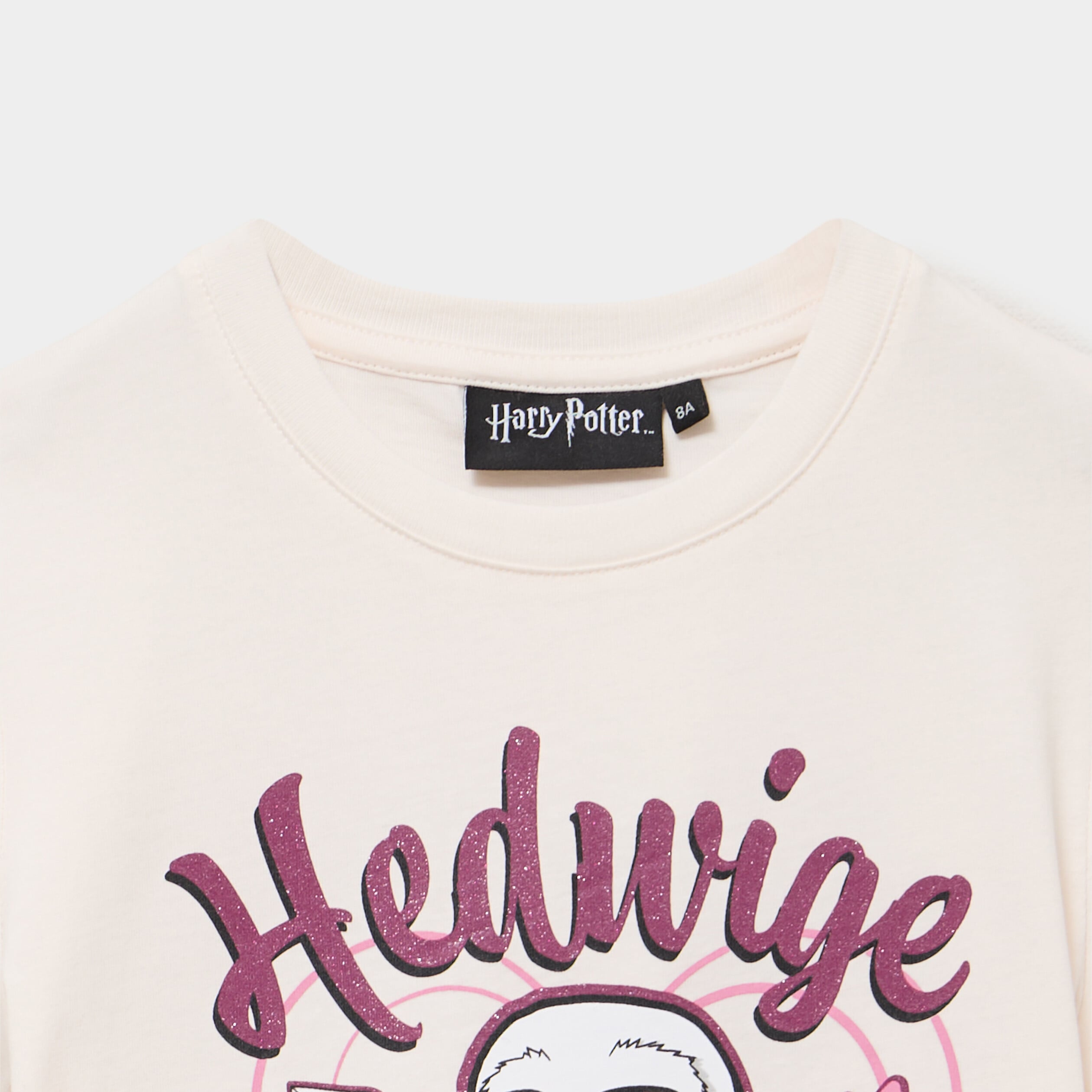 T-shirt manches courtes Harry Potter beige fille