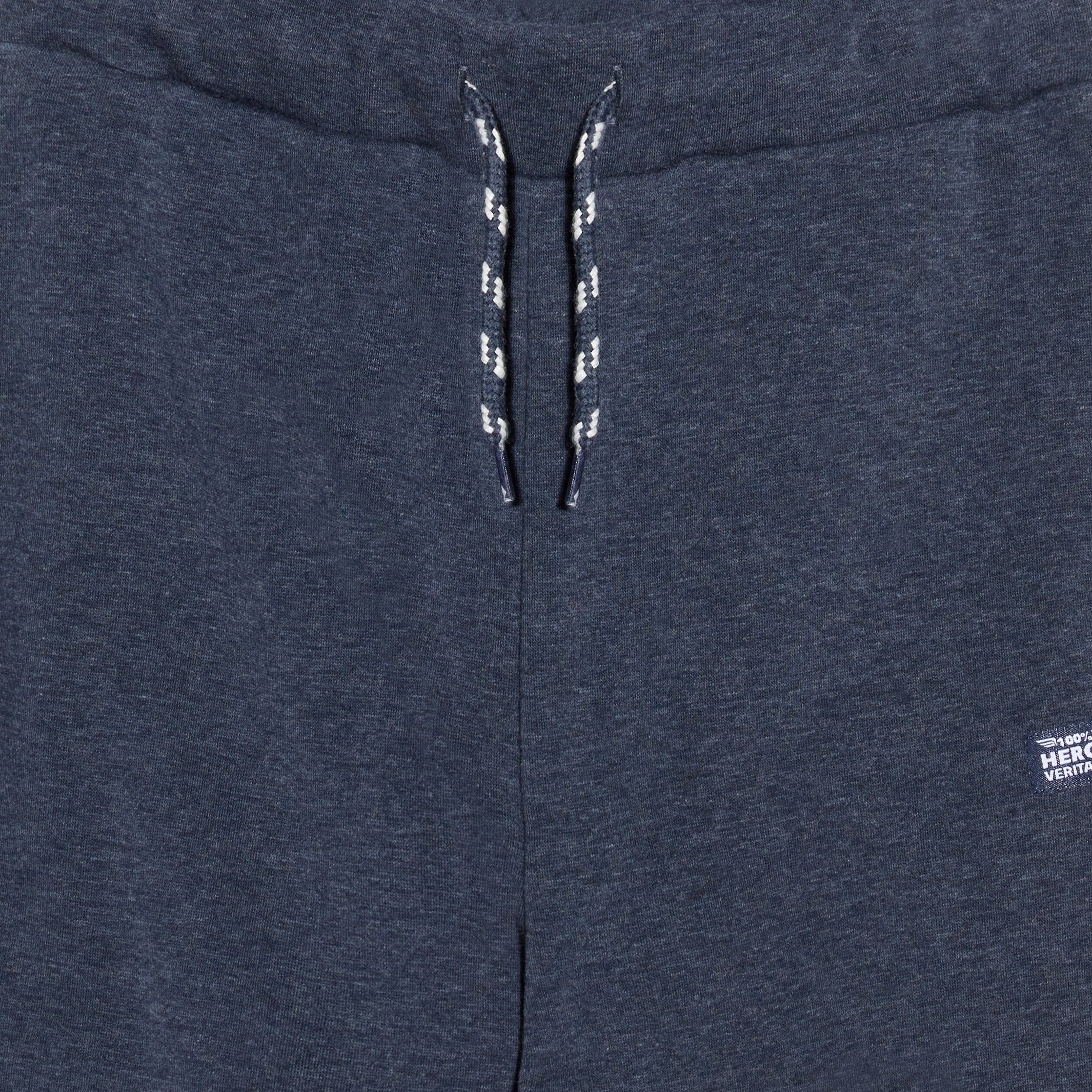 Pantalon jogging coupe ajustée bleu marine garçon