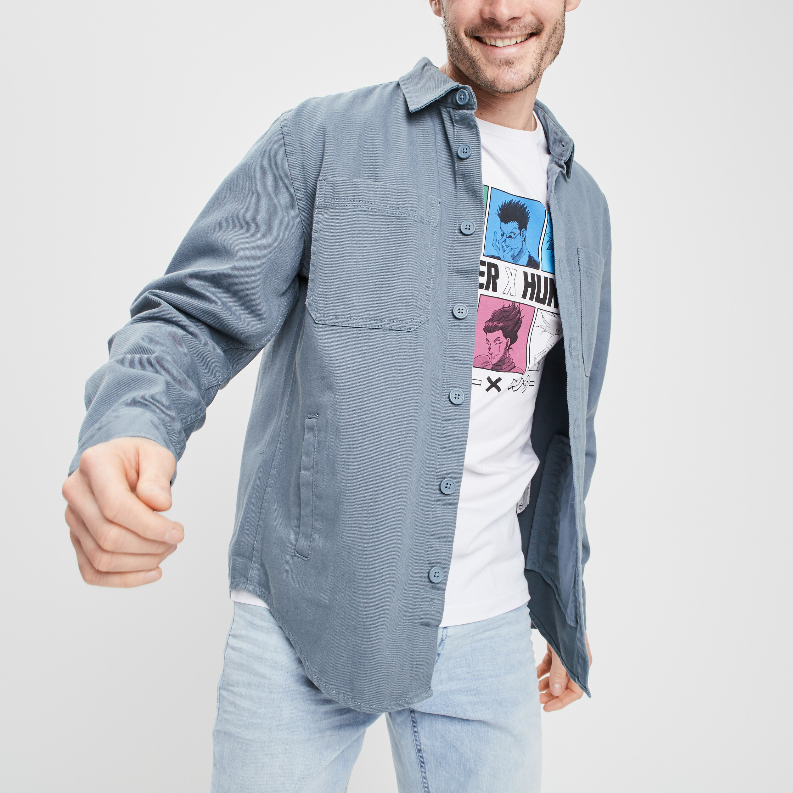 Chemisette homme avec poche deals