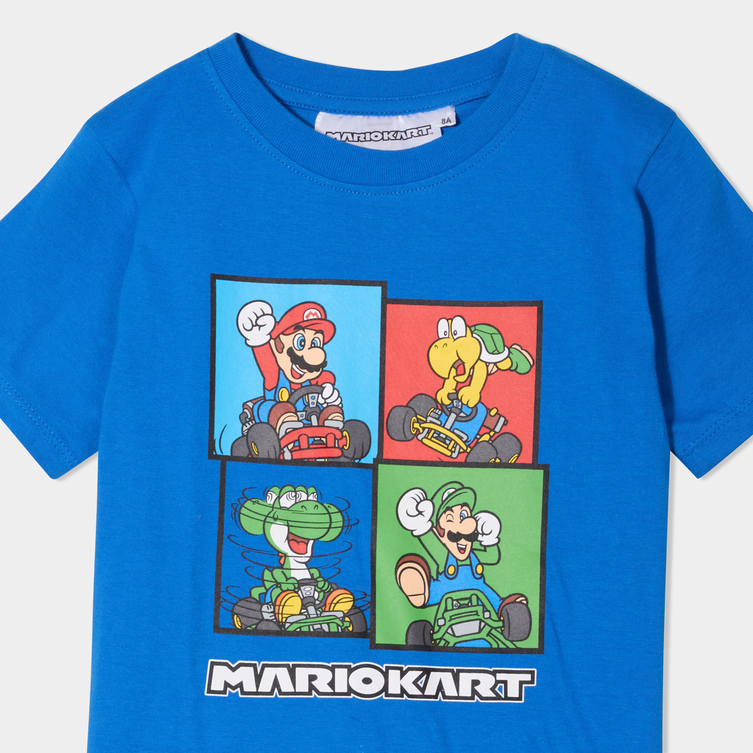 Tee Shirt Vetement Mario Kart T-shirt Manches Courtes Mario Kart