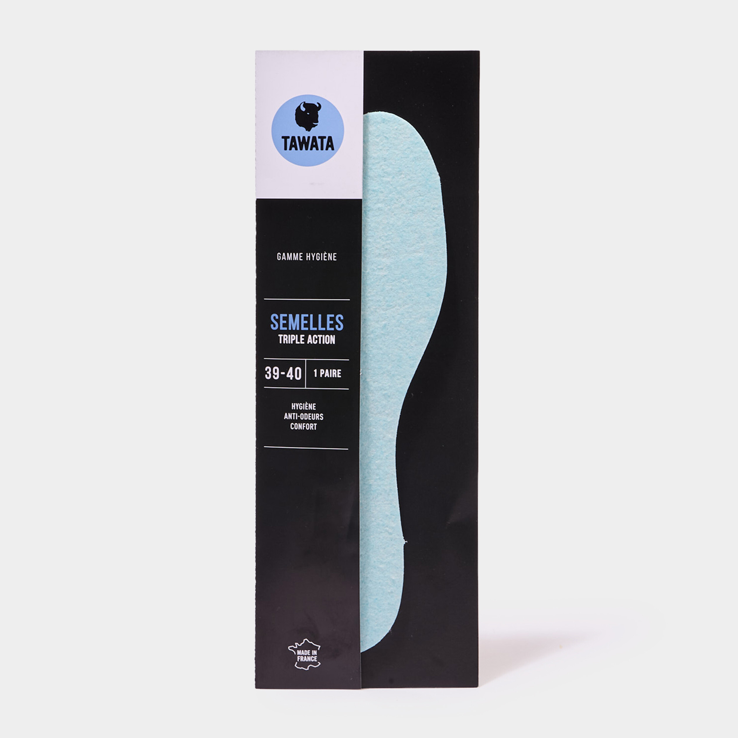 semelles triple action tawata bleu mixte Semelles triple action Tawata bleu mixte