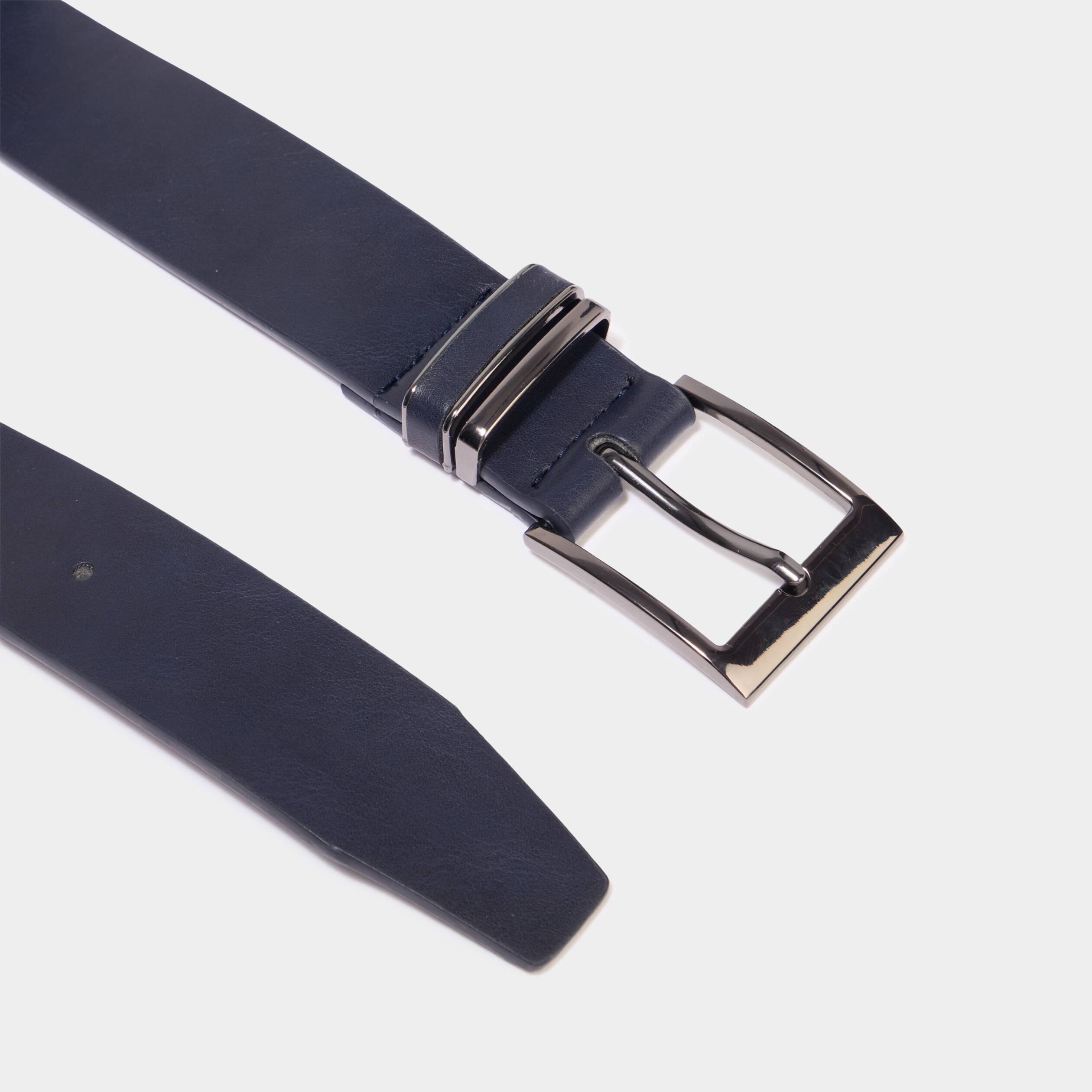 Ceinture bleu marine homme