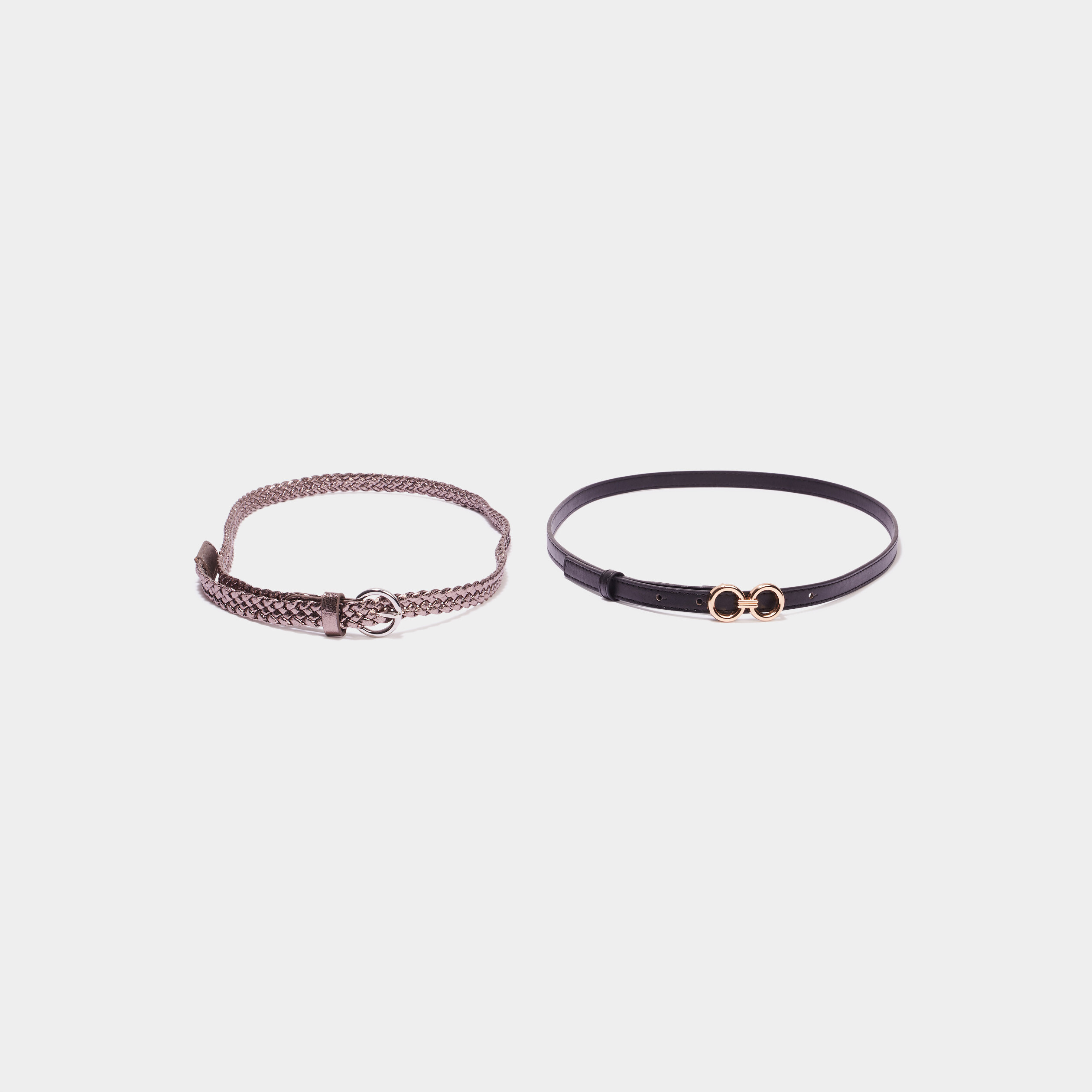 lot 2 ceintures multicolore femme Lot 2 ceintures multicolore femme