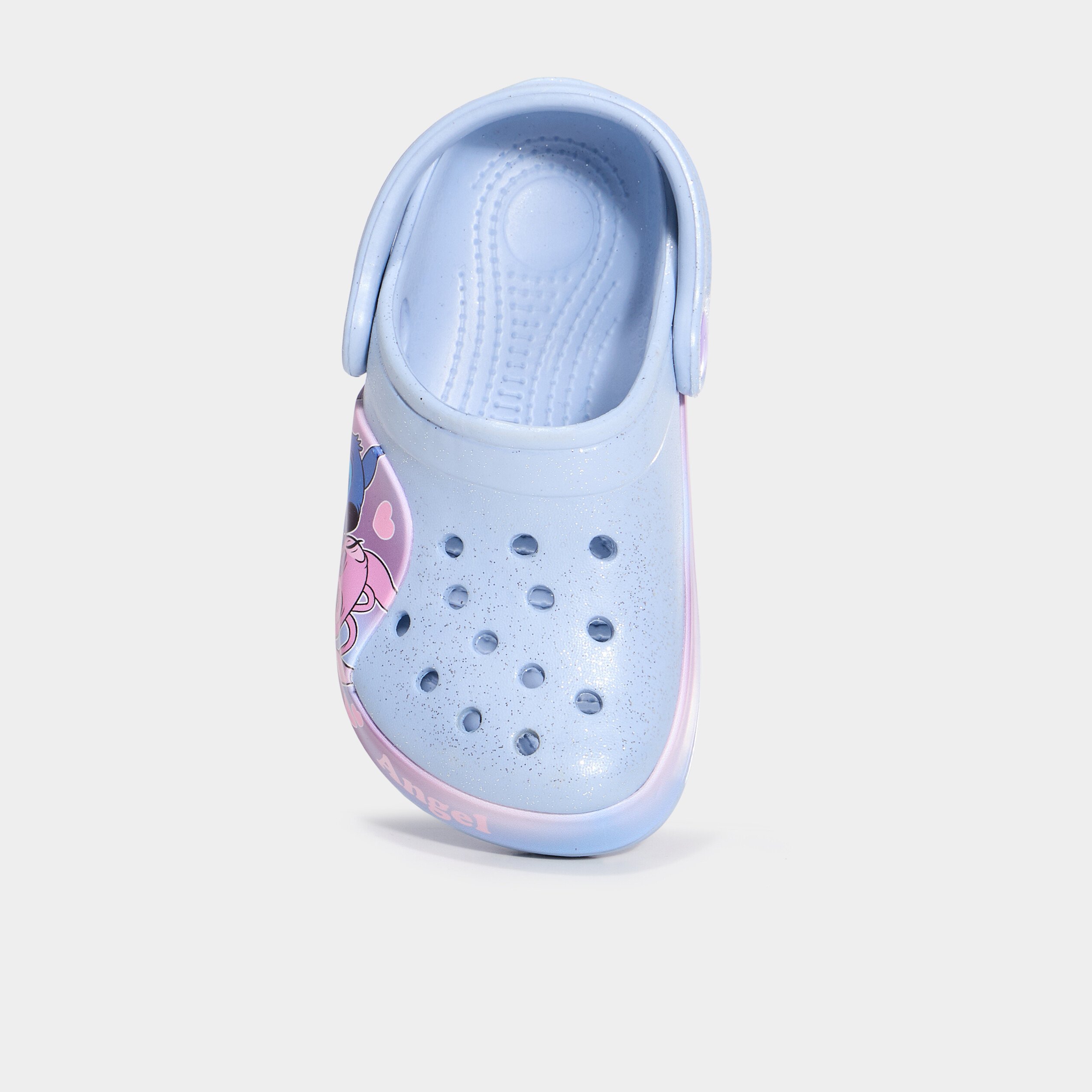 sabots de plage paillettes stitch multicolore fille Sabots de plage paillettes Stitch multicolore fille